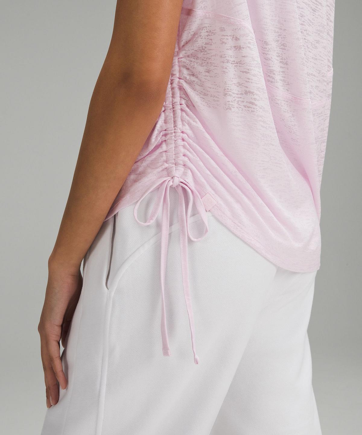 Canotta Donna Lululemon Side-Cinch Rosa | IT_LuLu69485