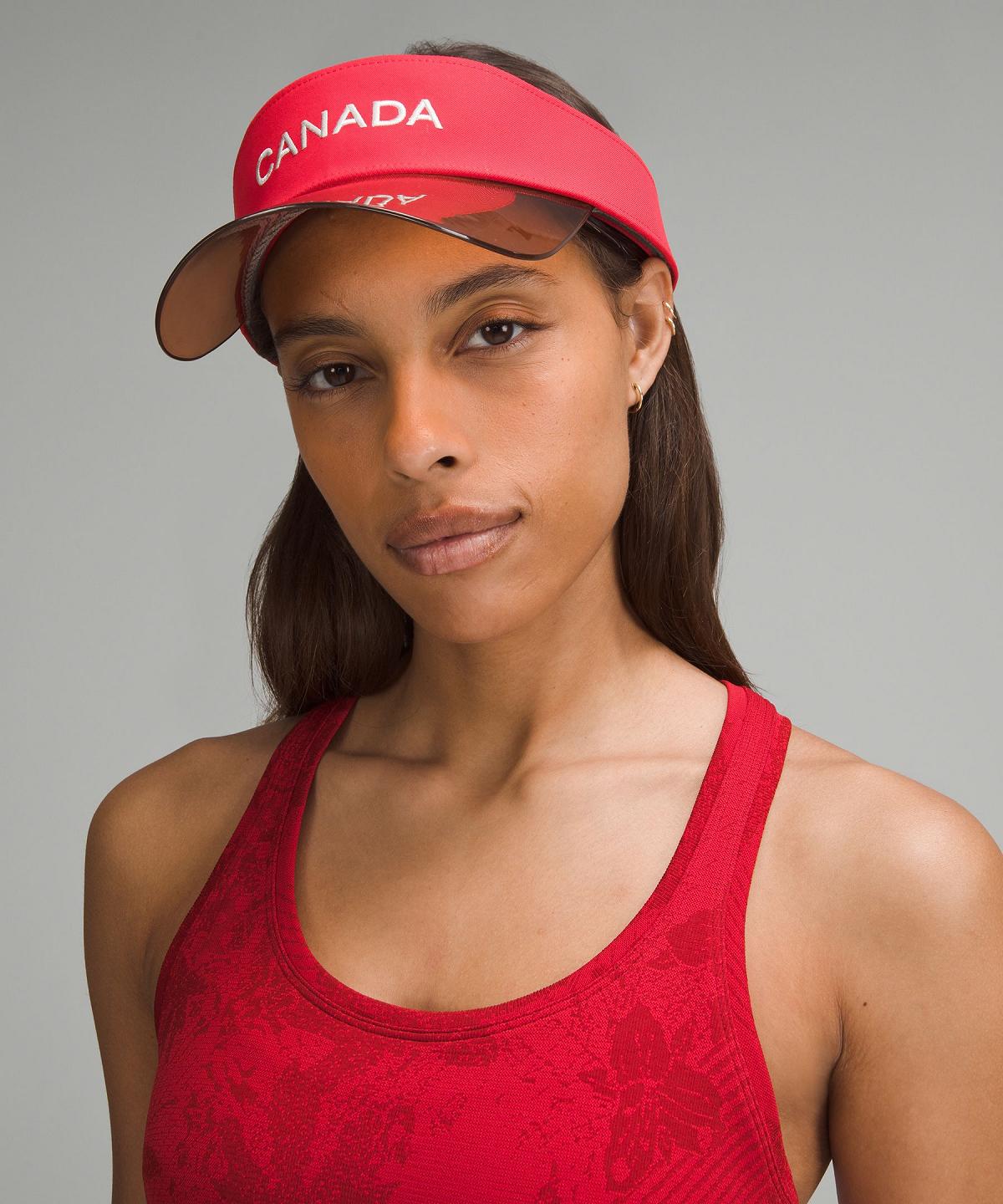 Canotta Donna Lululemon Team Canada Swiftly Tech Racerback 2.0 Waist Length Rosse Scuro | IT_LuLu91225