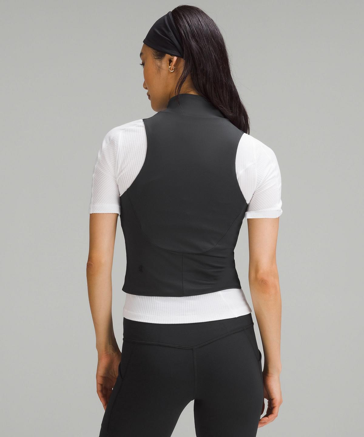 Canotta Donna Lululemon Tight-Fit Lined Half-Zip Nere | IT_LuLu29593