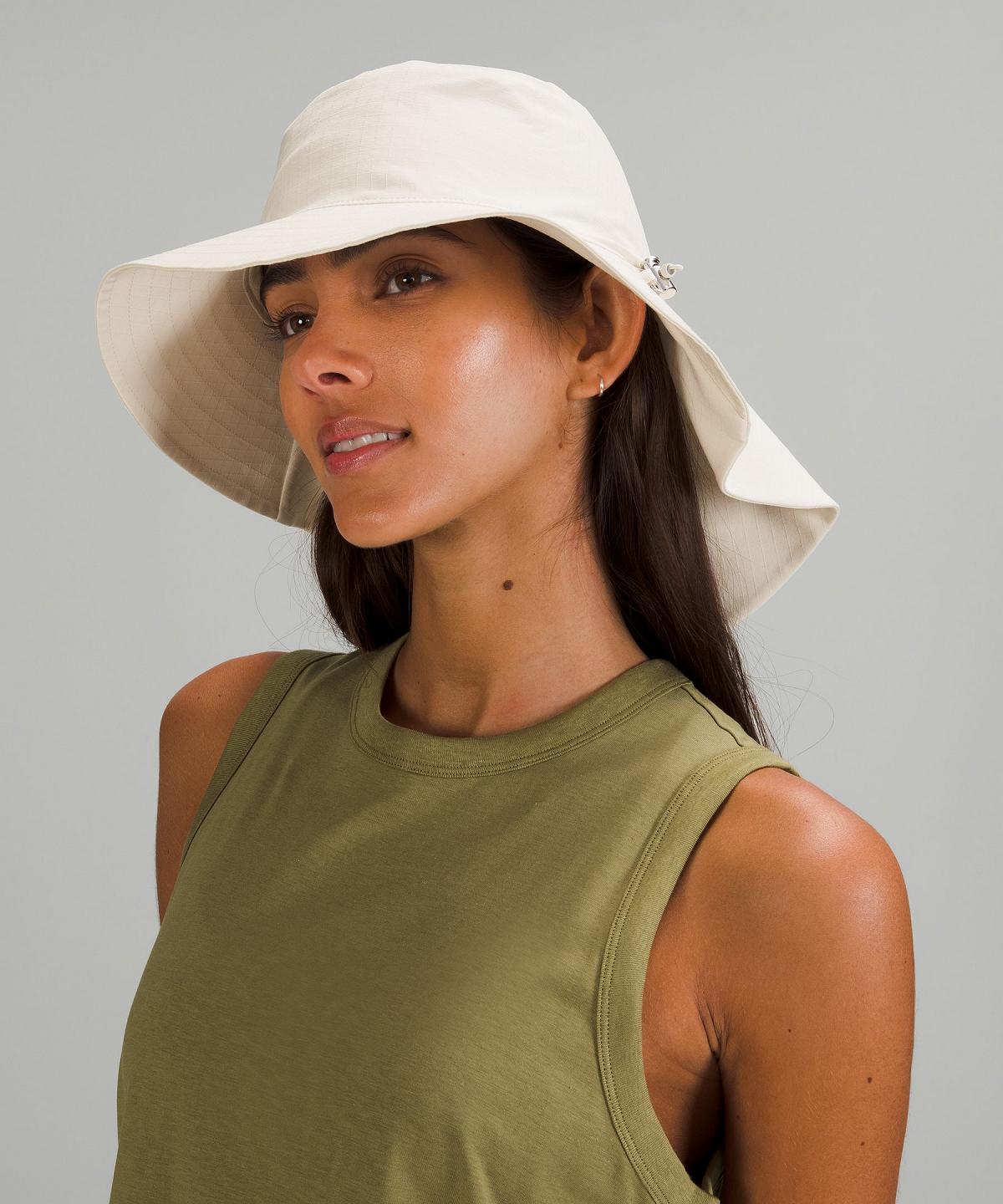 Cappelli Donna Lululemon Cinchable Wide Brim Bianche | IT_LuLu35178