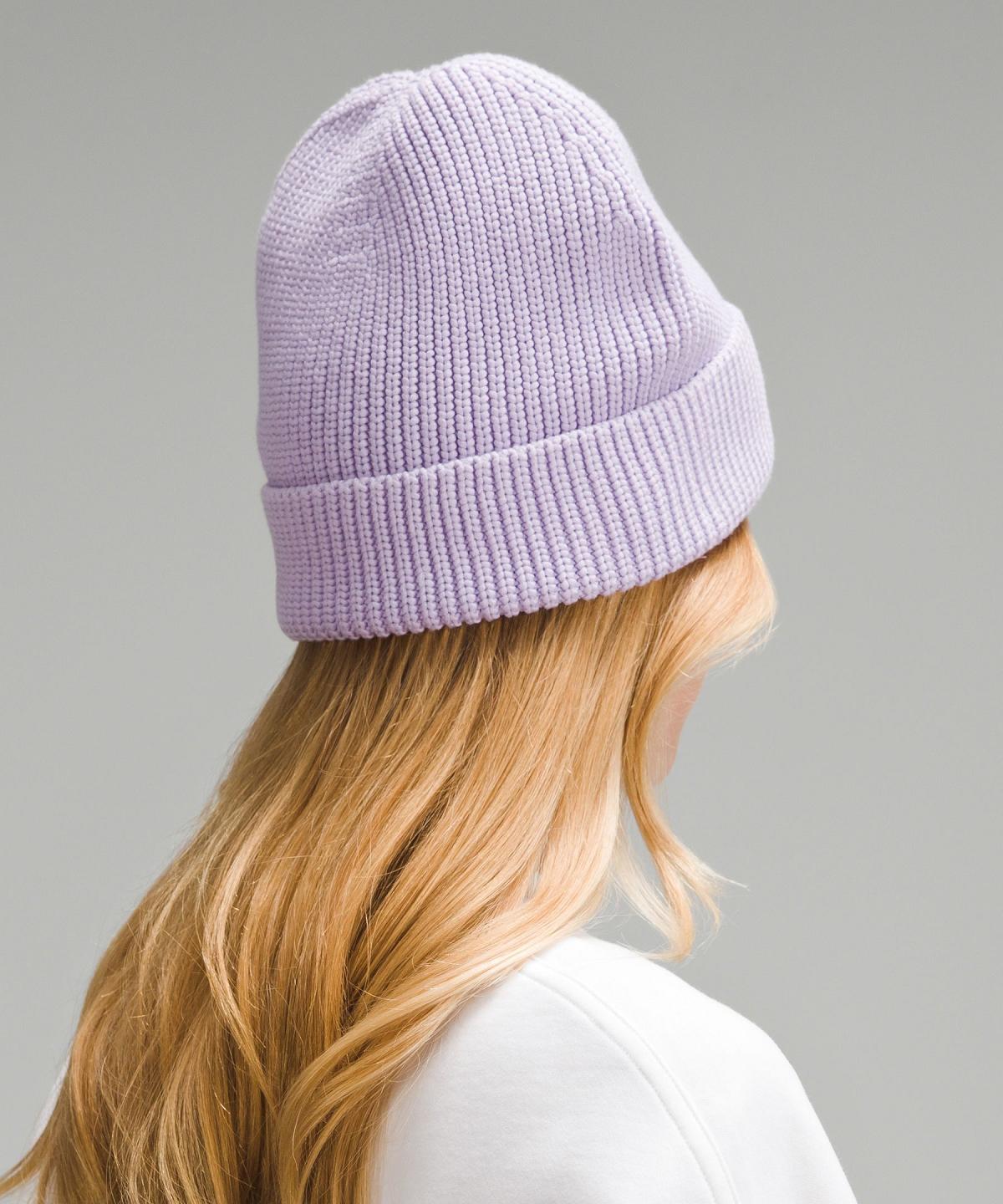 Cappelli Donna Lululemon Close-Fit Cotton-Blend Ribbed Viola | IT_LuLu37348