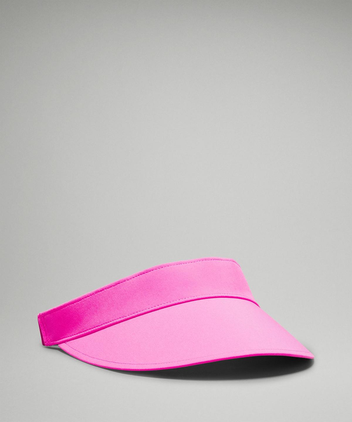 Cappelli Donna Lululemon Fast Paced Wide-Band Running Visor Rosa | IT_LuLu46427