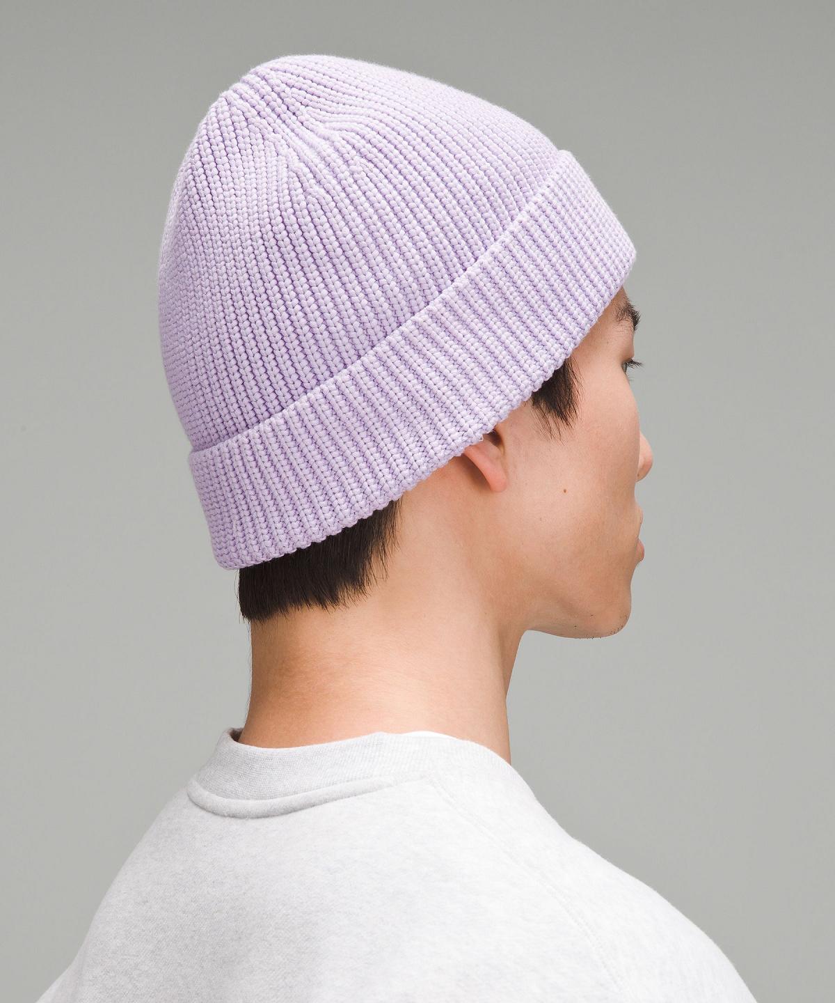 Cappelli Uomo Lululemon Close-Fit Cotton-Blend Ribbed Viola | IT_LuLu45978