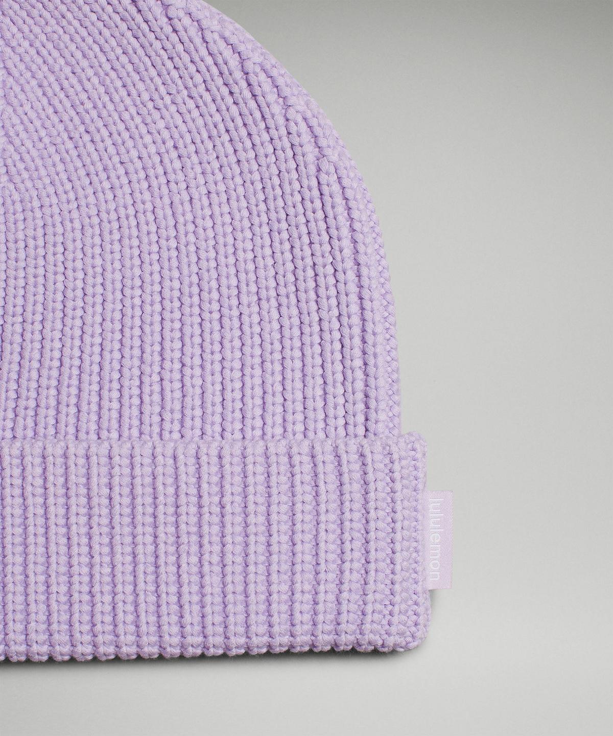 Cappelli Uomo Lululemon Close-Fit Cotton-Blend Ribbed Viola | IT_LuLu45978