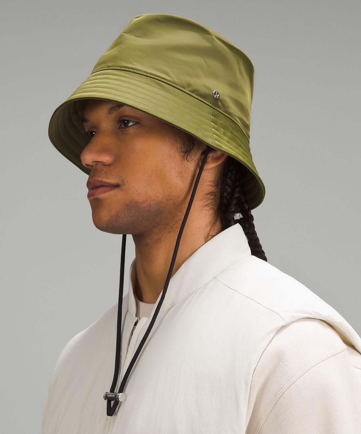 Cappelli Uomo Lululemon Nylon Bucket Verdi Nere | IT_LuLu65870