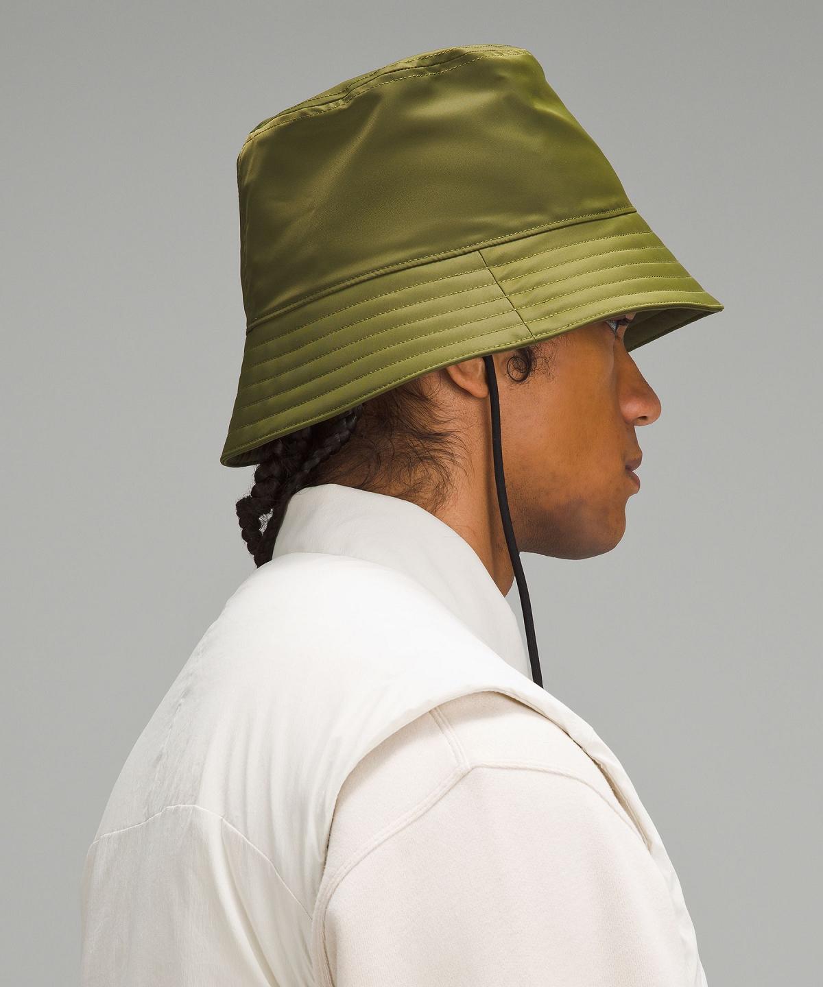 Cappelli Uomo Lululemon Nylon Bucket Verdi Nere | IT_LuLu65870