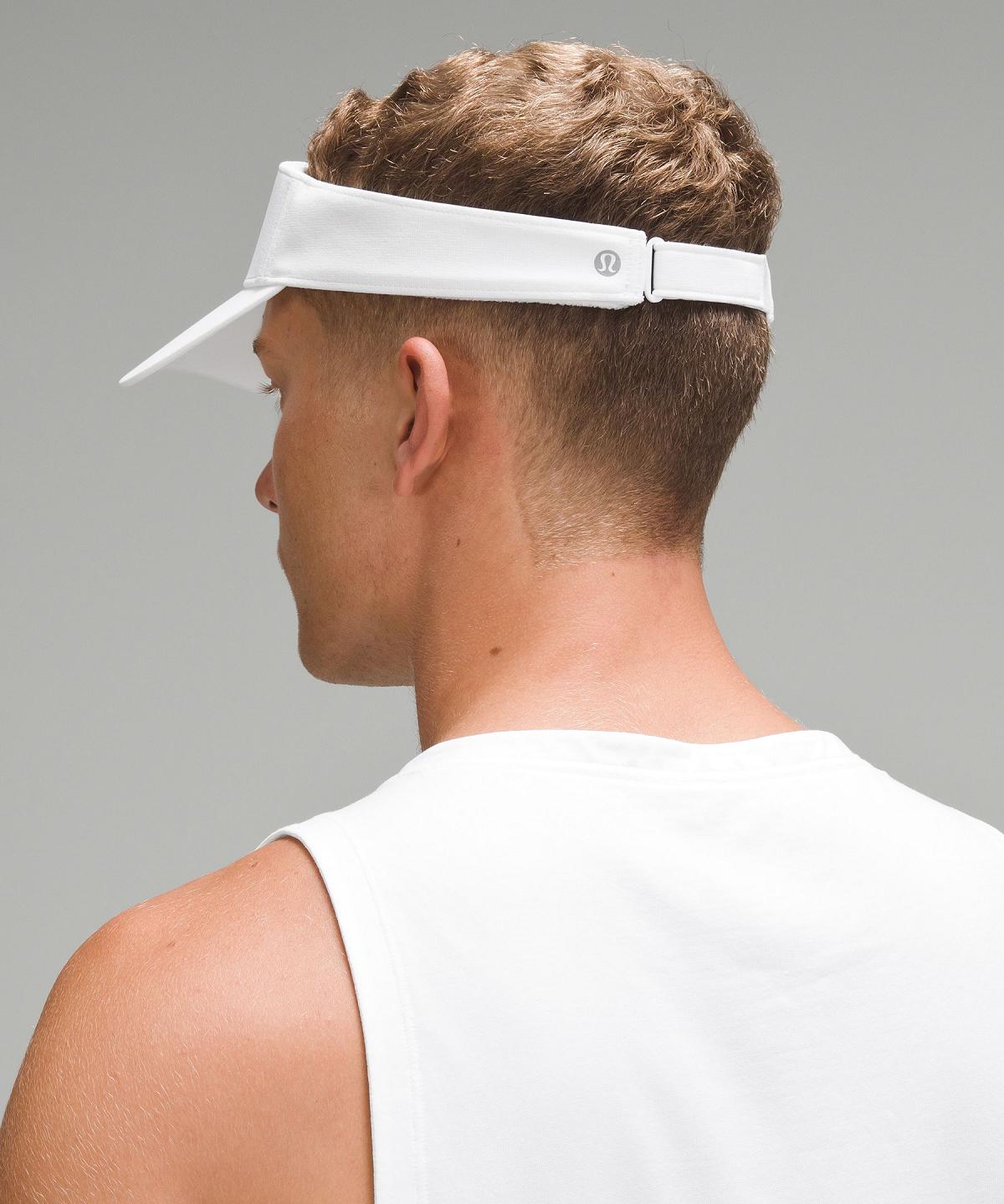 Cappelli Uomo Lululemon Removable Sweatband All-Sport Visor Bianche | IT_LuLu98303