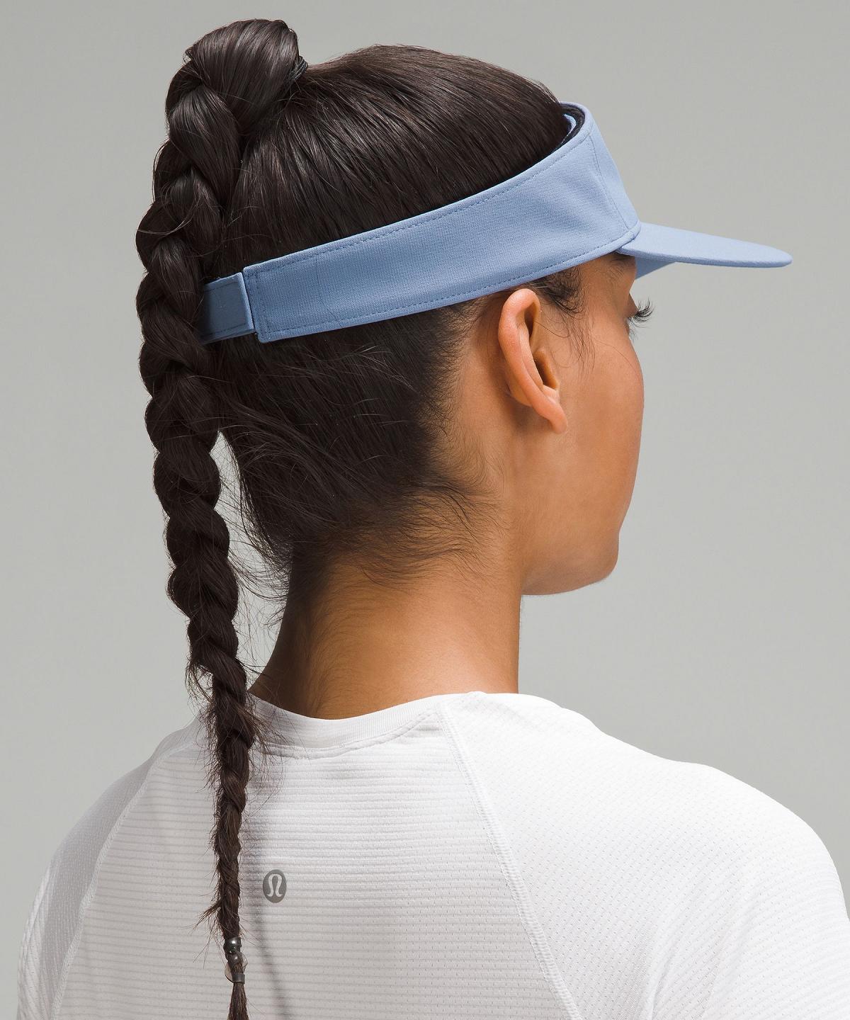 Cappelli Uomo Lululemon Removable Sweatband All-Sport Visor Blu | IT_LuLu42802