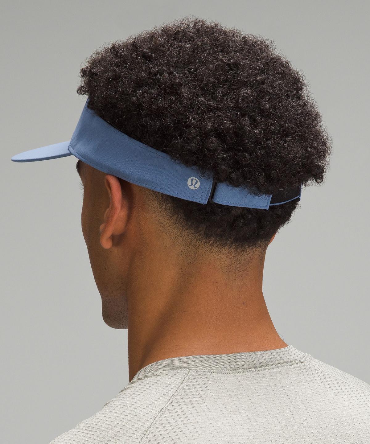 Cappelli Uomo Lululemon Removable Sweatband All-Sport Visor Blu | IT_LuLu42802