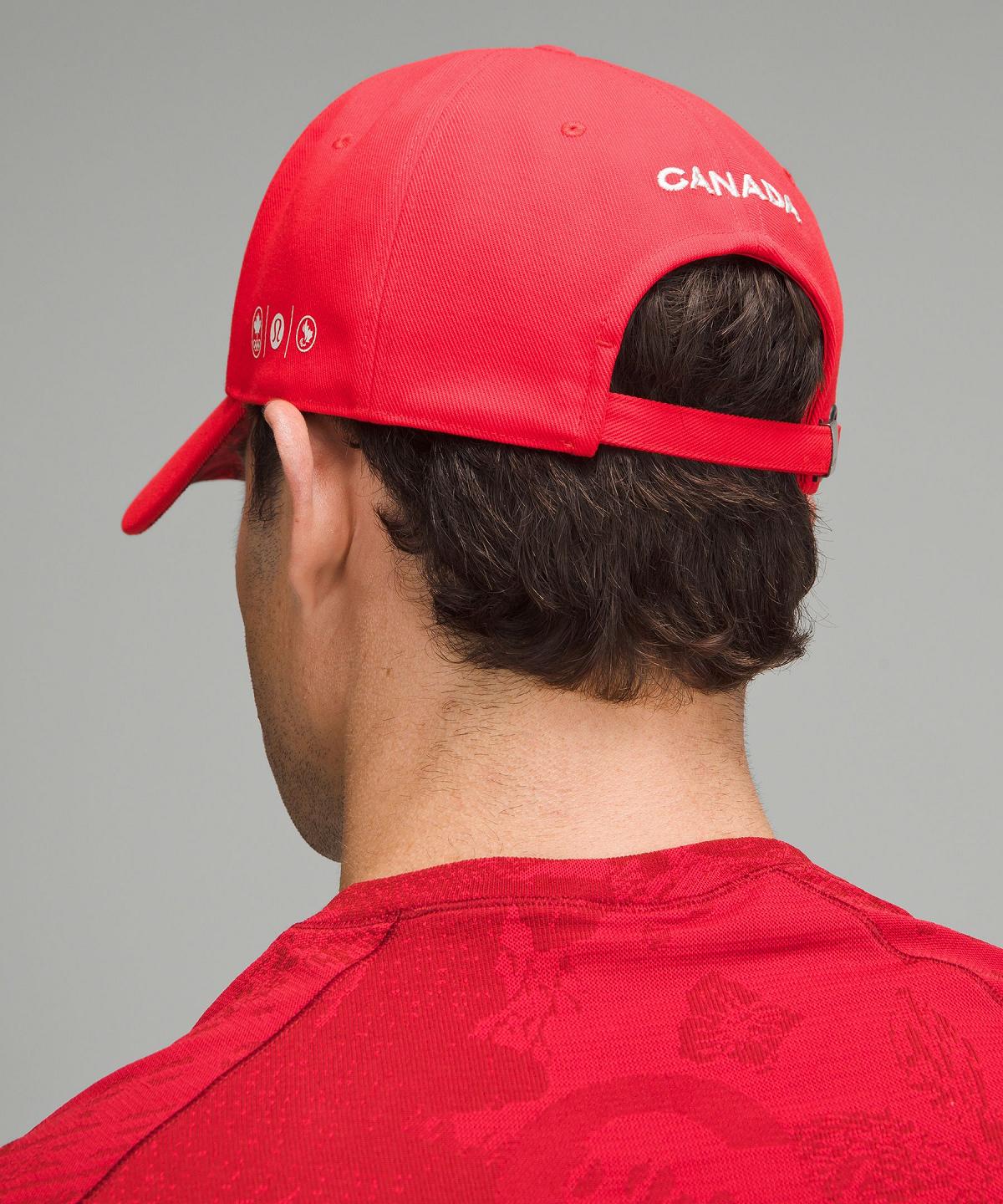 Cappelli Uomo Lululemon Team Canada Future Legacy Ball Rosse Bianche | IT_LuLu91789