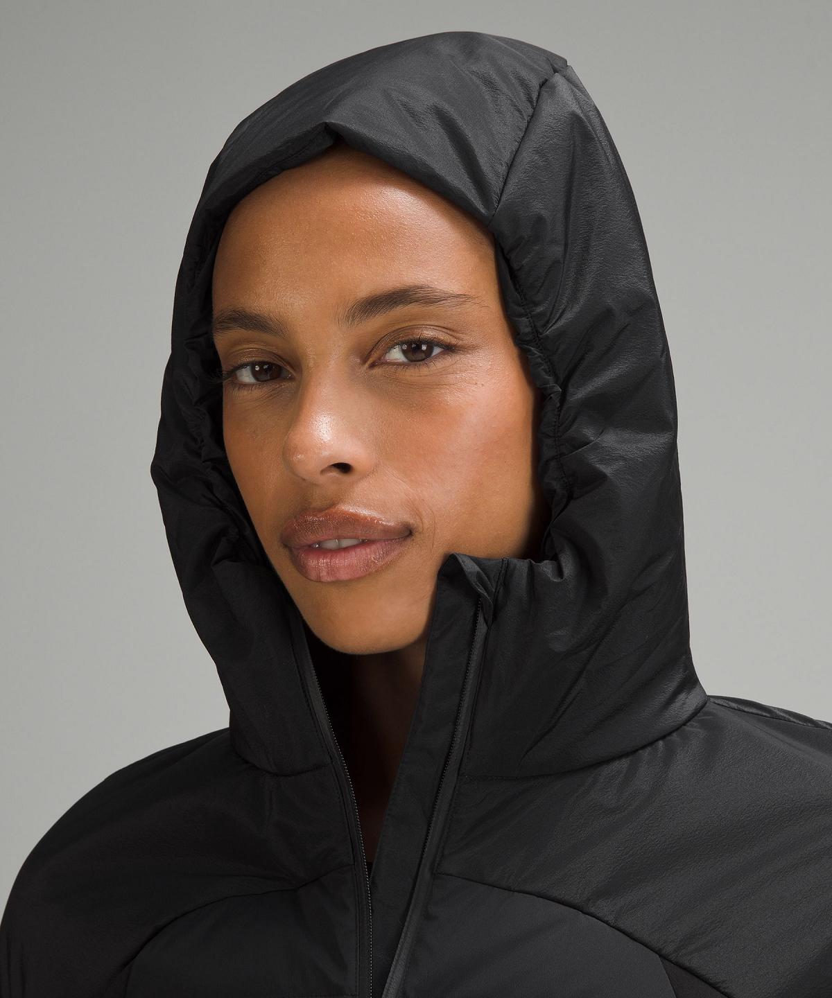 Cappotti E Giacche Donna Lululemon Down For It All Hooded Nere | IT_LuLu59817