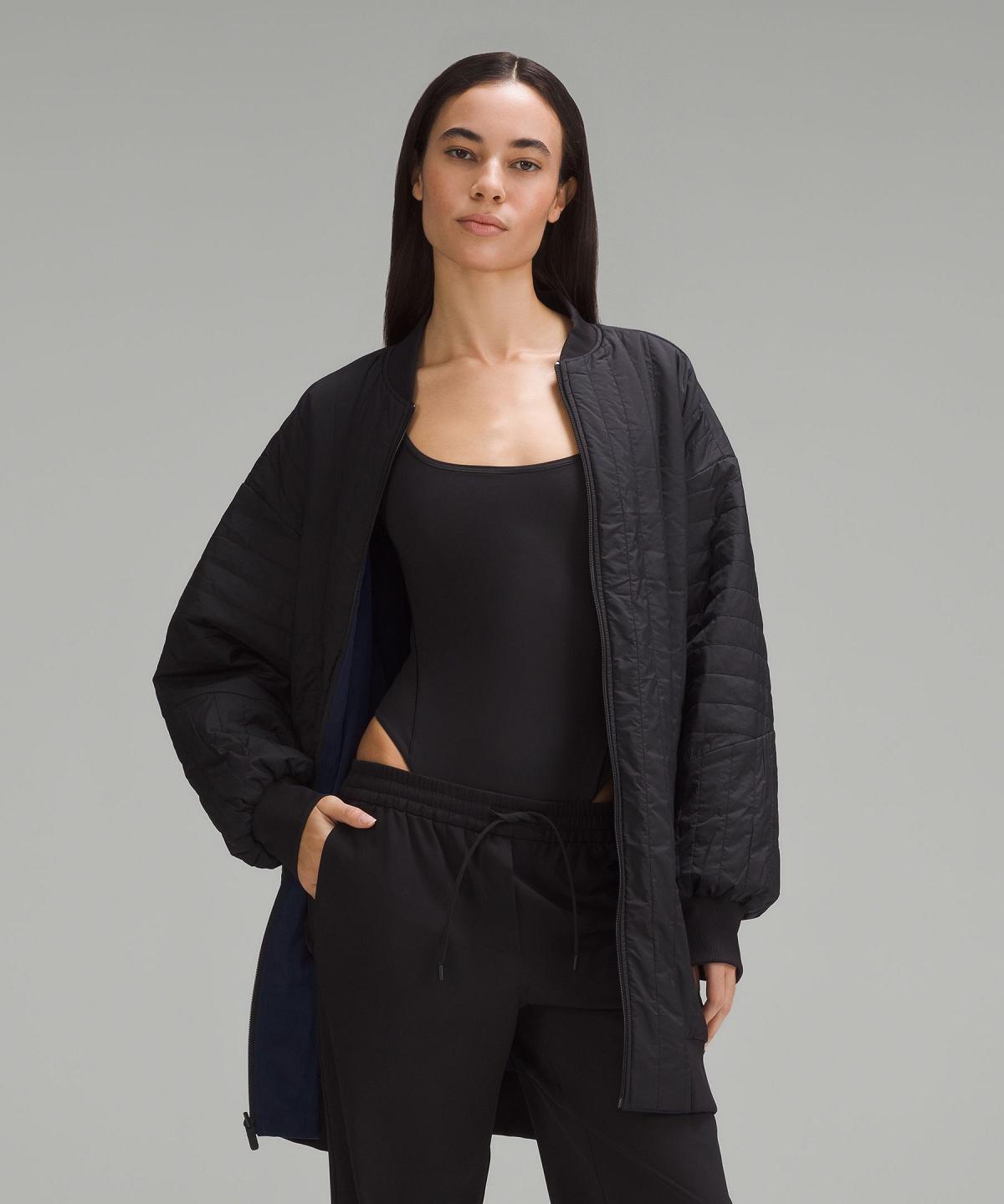 Cappotti E Giacche Donna Lululemon Non-Stop Bomber Nere Blu | IT_LuLu12529