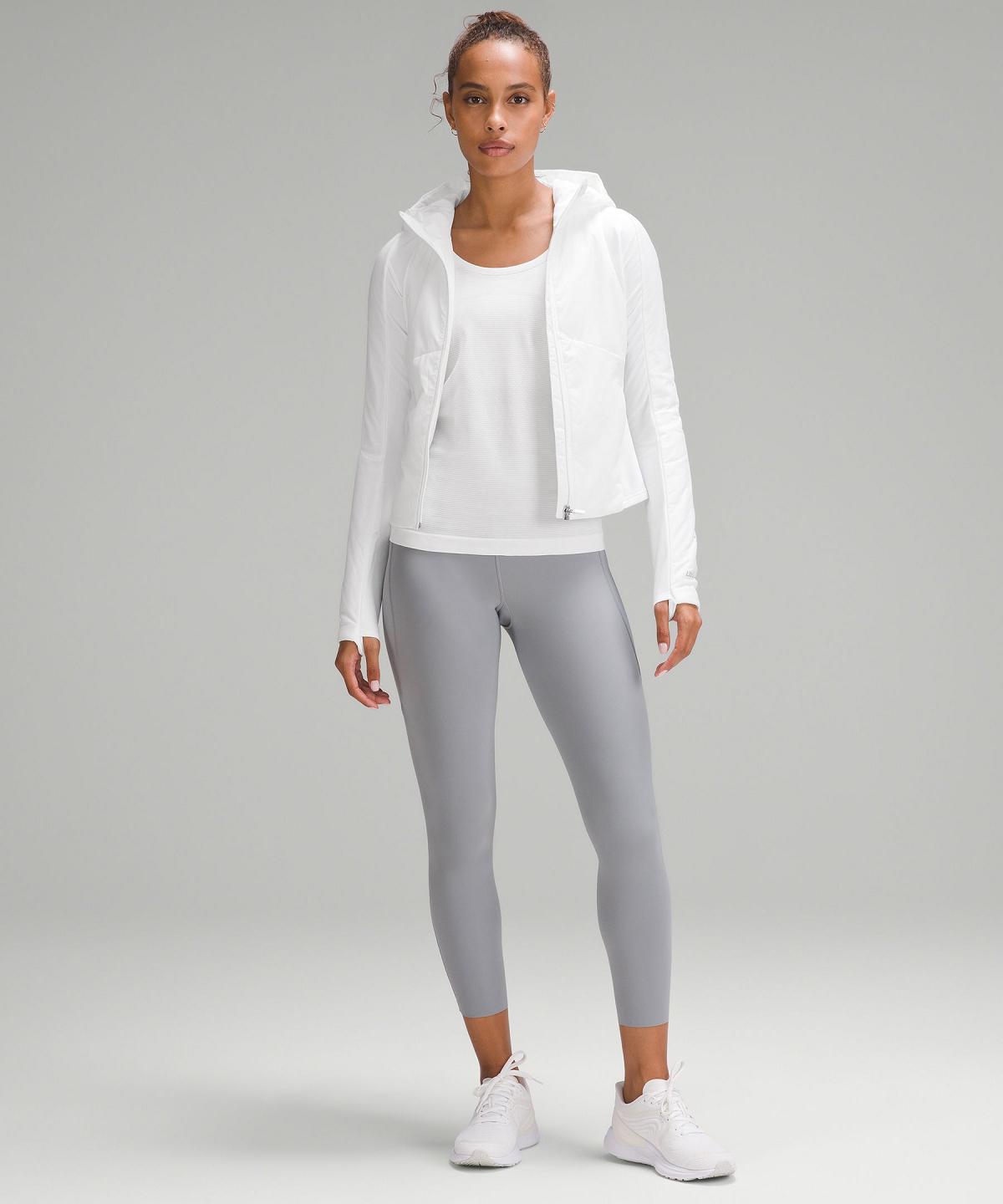 Cappotti E Giacche Donna Lululemon Push Your Pace Bianche | IT_LuLu59952