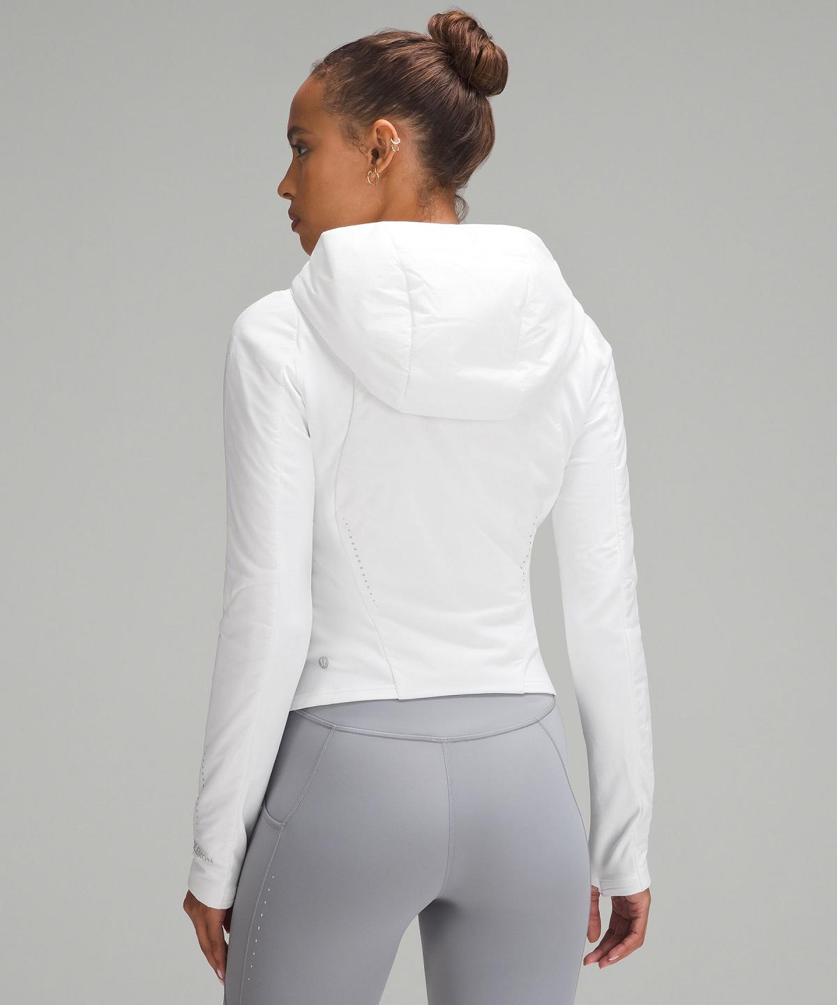 Cappotti E Giacche Donna Lululemon Push Your Pace Bianche | IT_LuLu59952