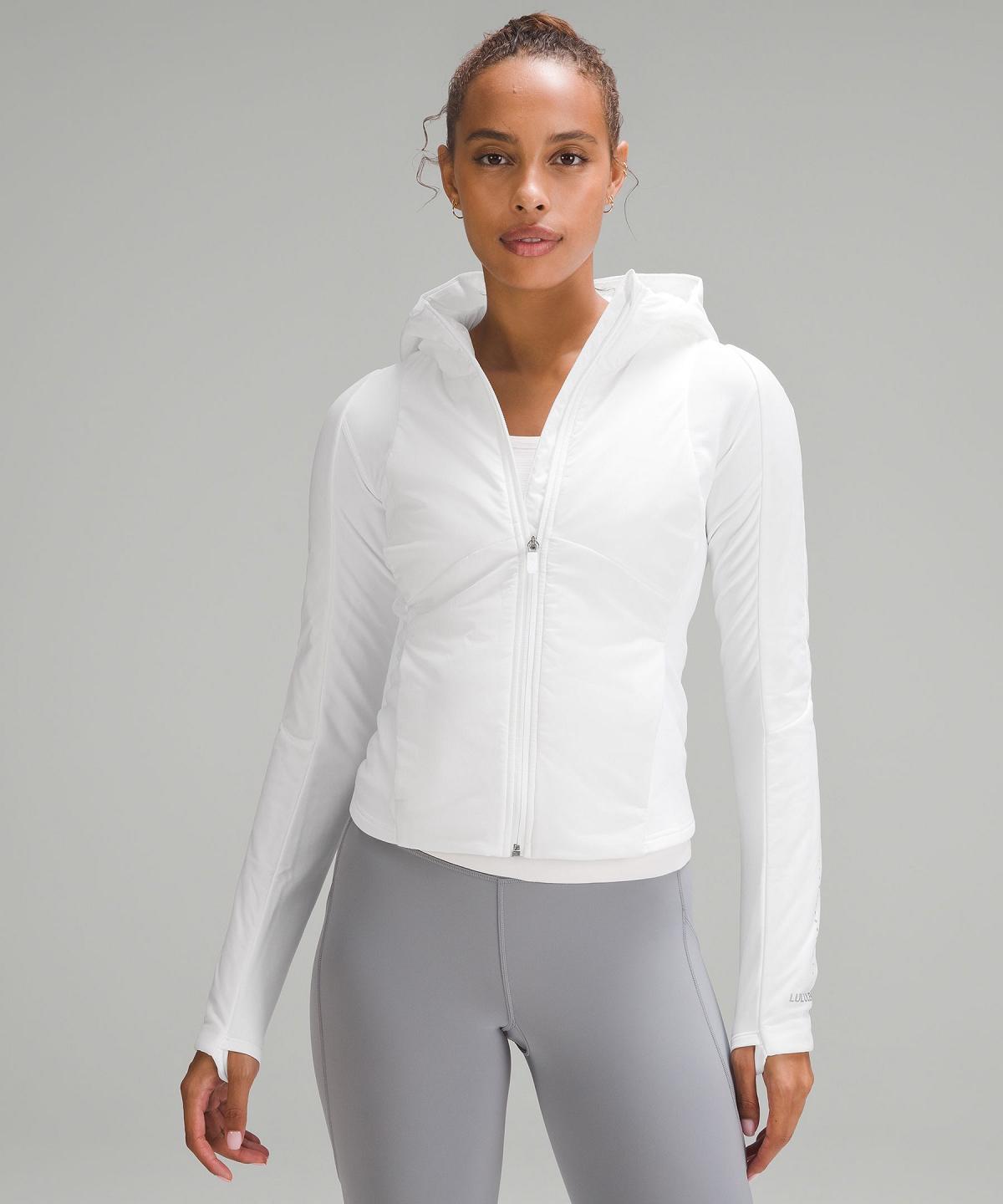 Cappotti E Giacche Donna Lululemon Push Your Pace Bianche | IT_LuLu59952