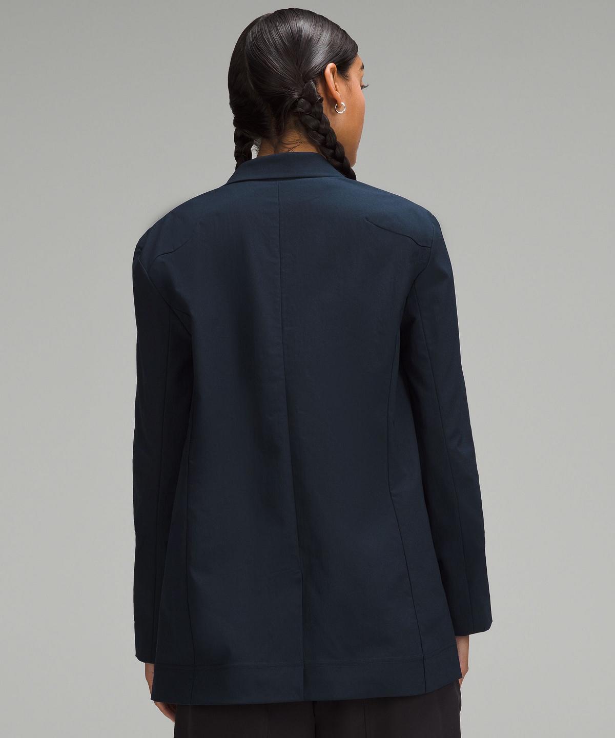 Cappotti E Giacche Donna Lululemon Relaxed-Fit Twill Blazer Blu Marino | IT_LuLu96976