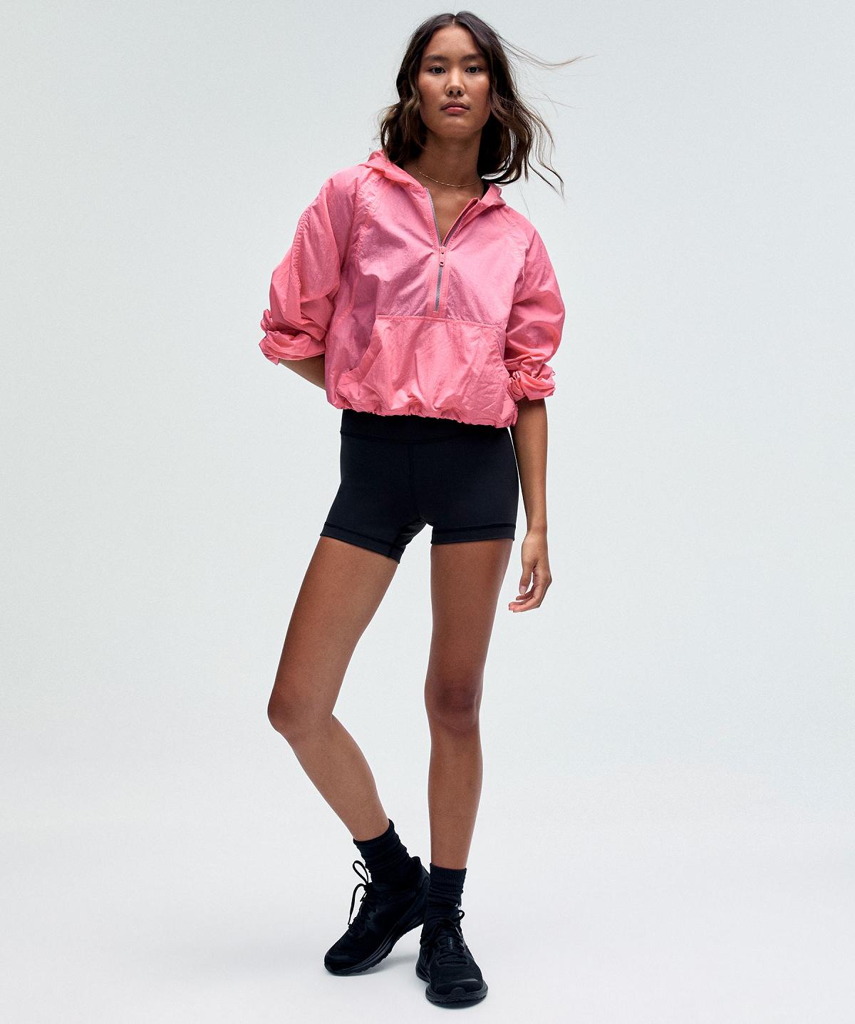 Cappotti E Giacche Donna Lululemon Scuba Cropped Anorak Rosa | IT_LuLu17014