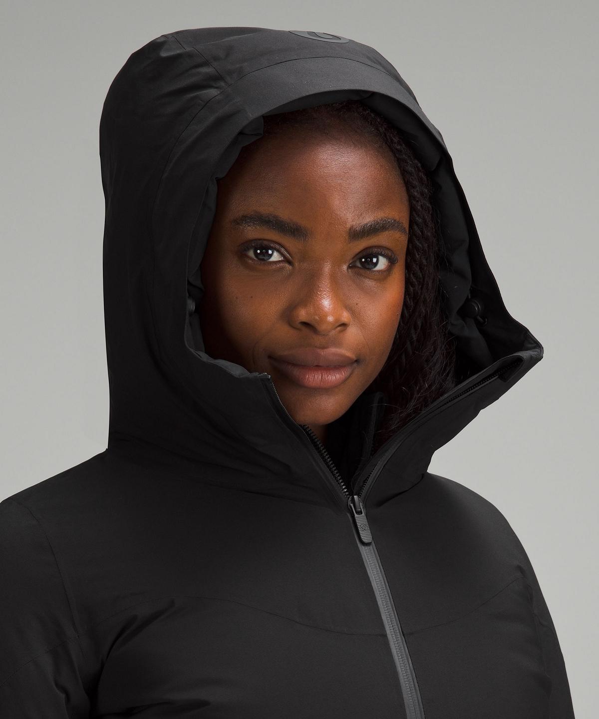 Cappotti E Giacche Donna Lululemon StretchSeal Sleet Street Long Nere | IT_LuLu34588