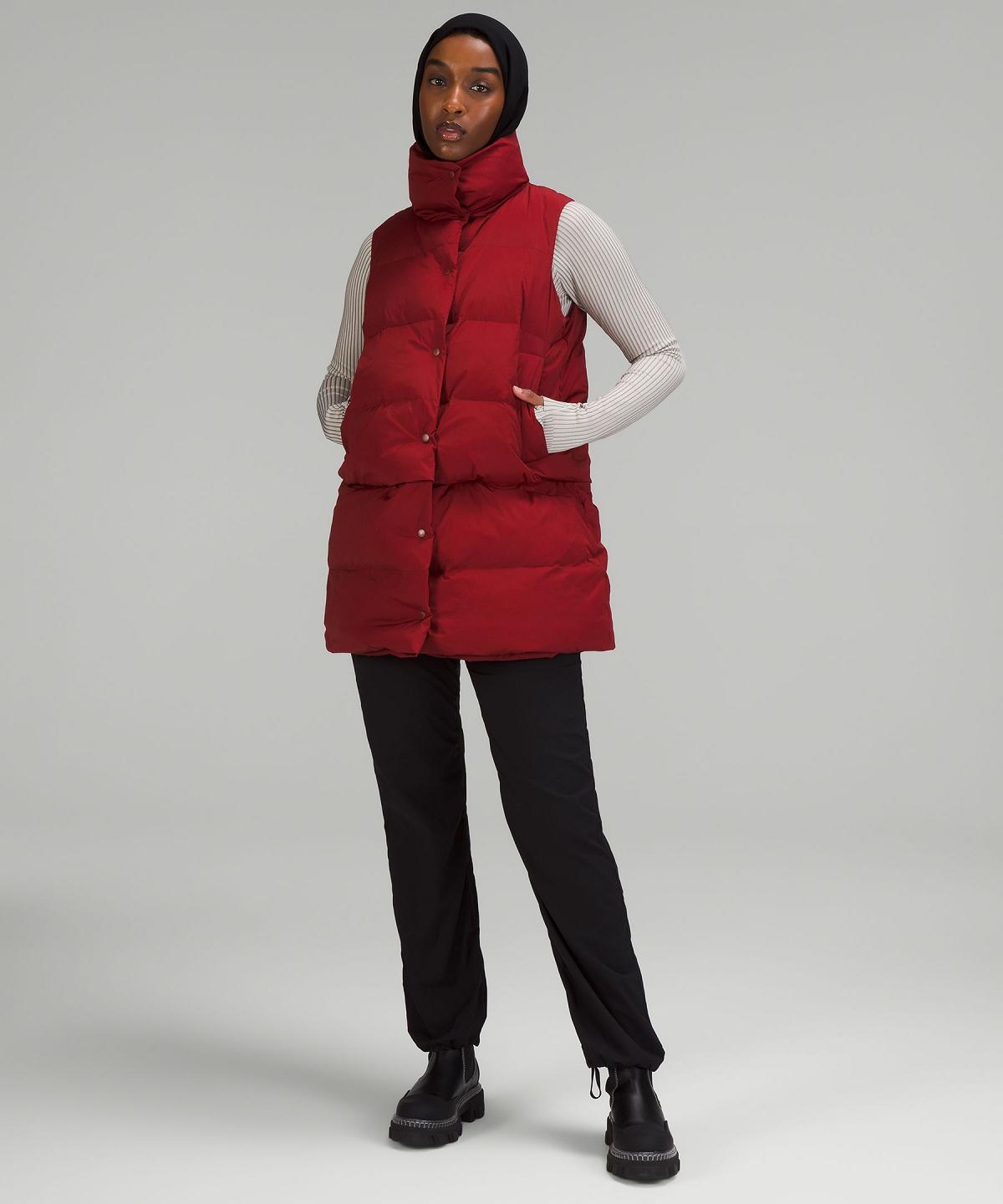 Cappotti E Giacche Donna Lululemon Transformable Parka Rosse Scuro | IT_LuLu89294