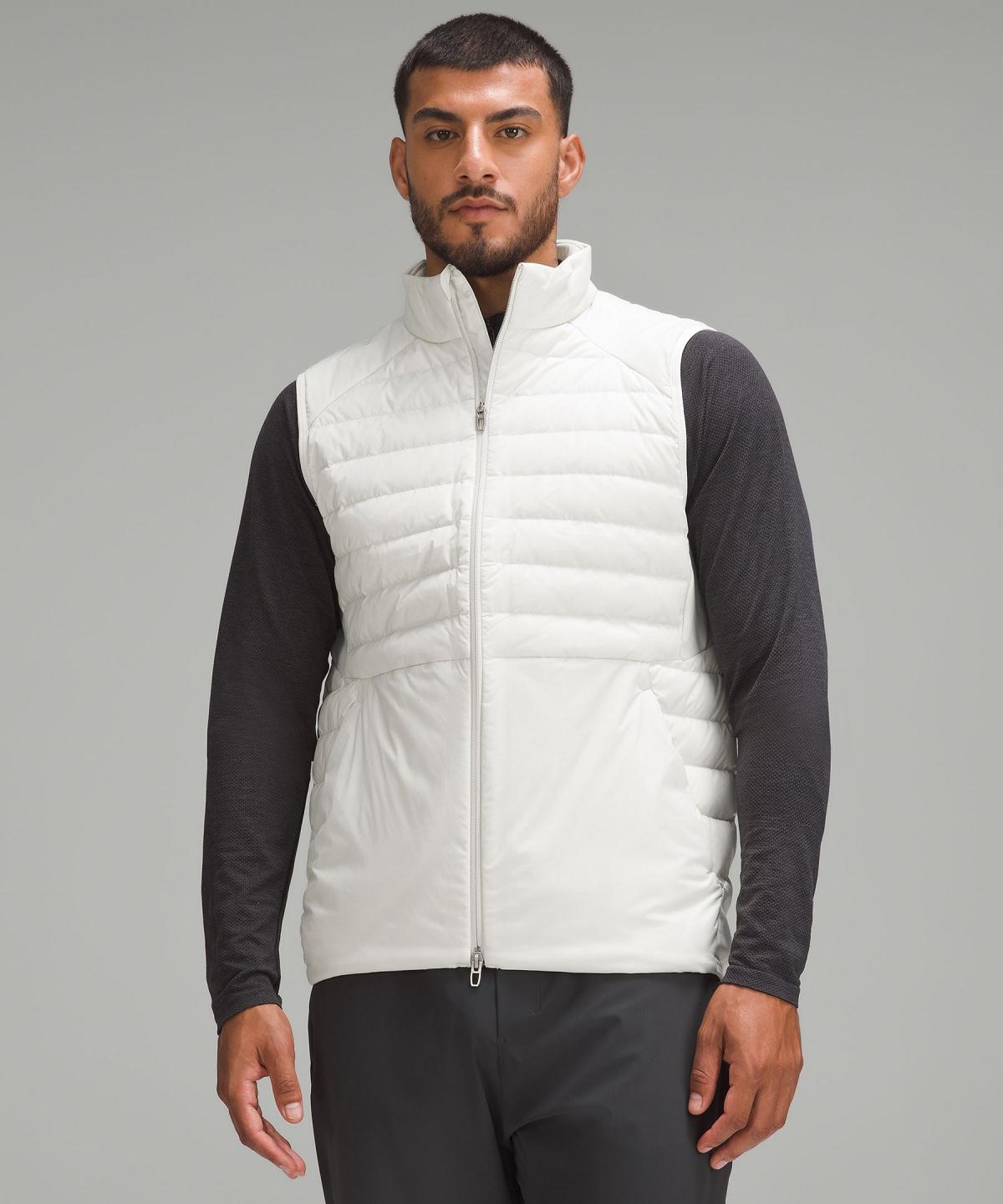 Cappotti E Giacche Uomo Lululemon Down for It All Vest Bianche | IT_LuLu13432