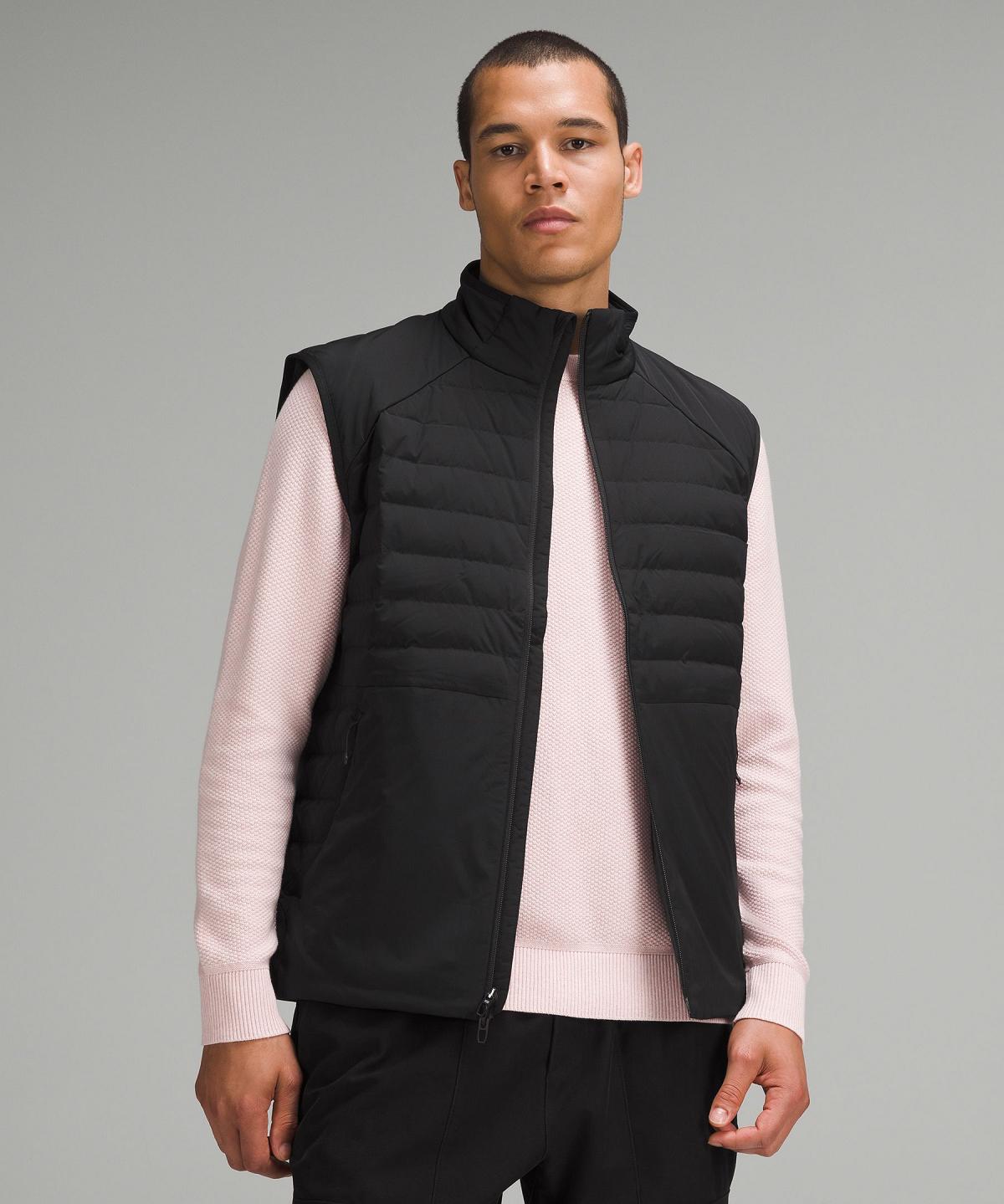 Cappotti E Giacche Uomo Lululemon Down for It All Vest Nere | IT_LuLu90750