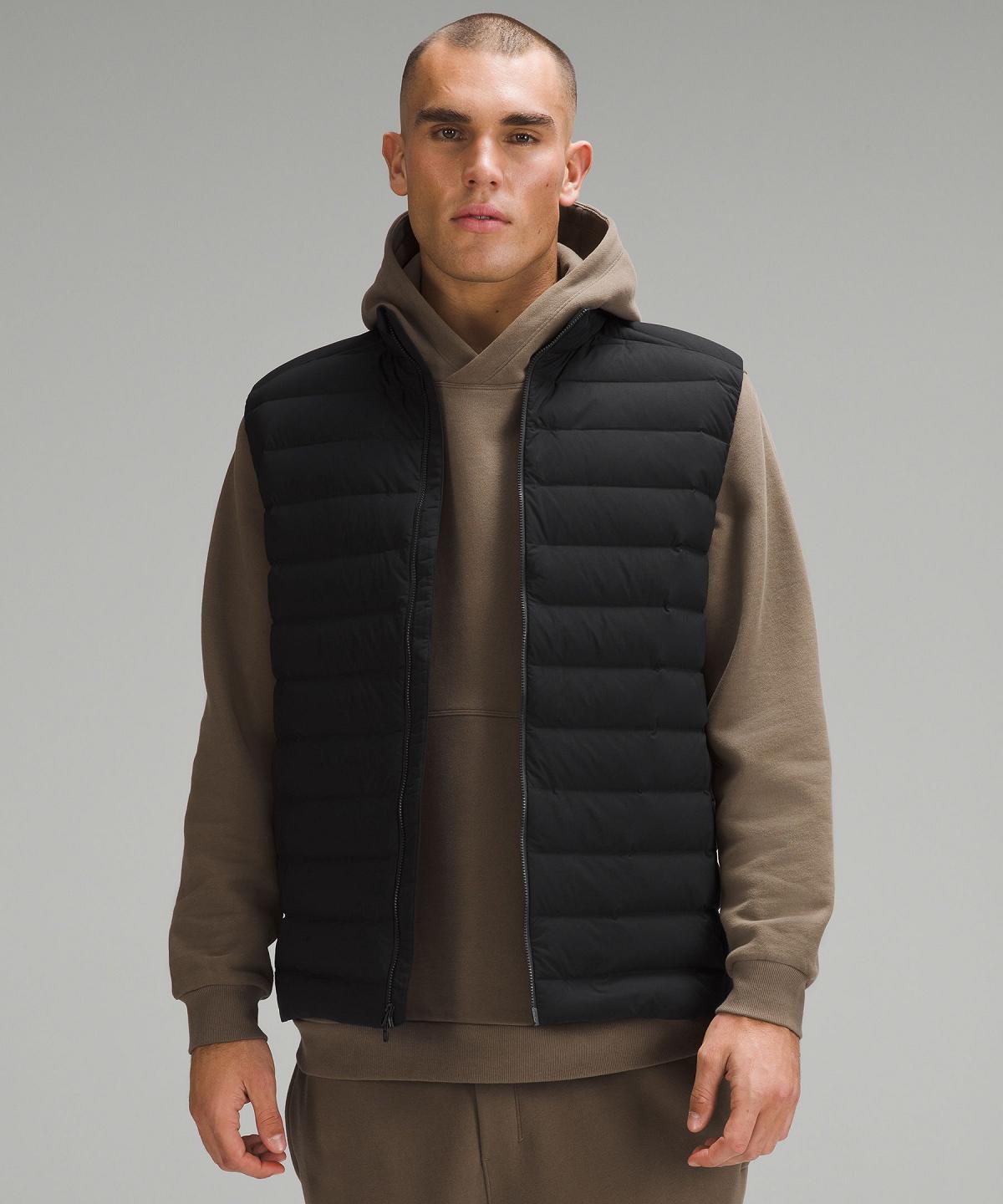 Cappotti E Giacche Uomo Lululemon Navigation Down Vest Nere | IT_LuLu42254