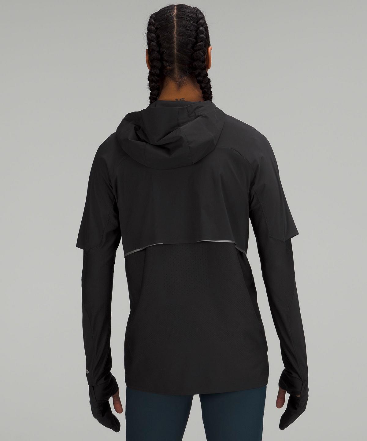 Cappotti E Giacche Uomo Lululemon SenseKnit Composite Running Nere | IT_LuLu74704