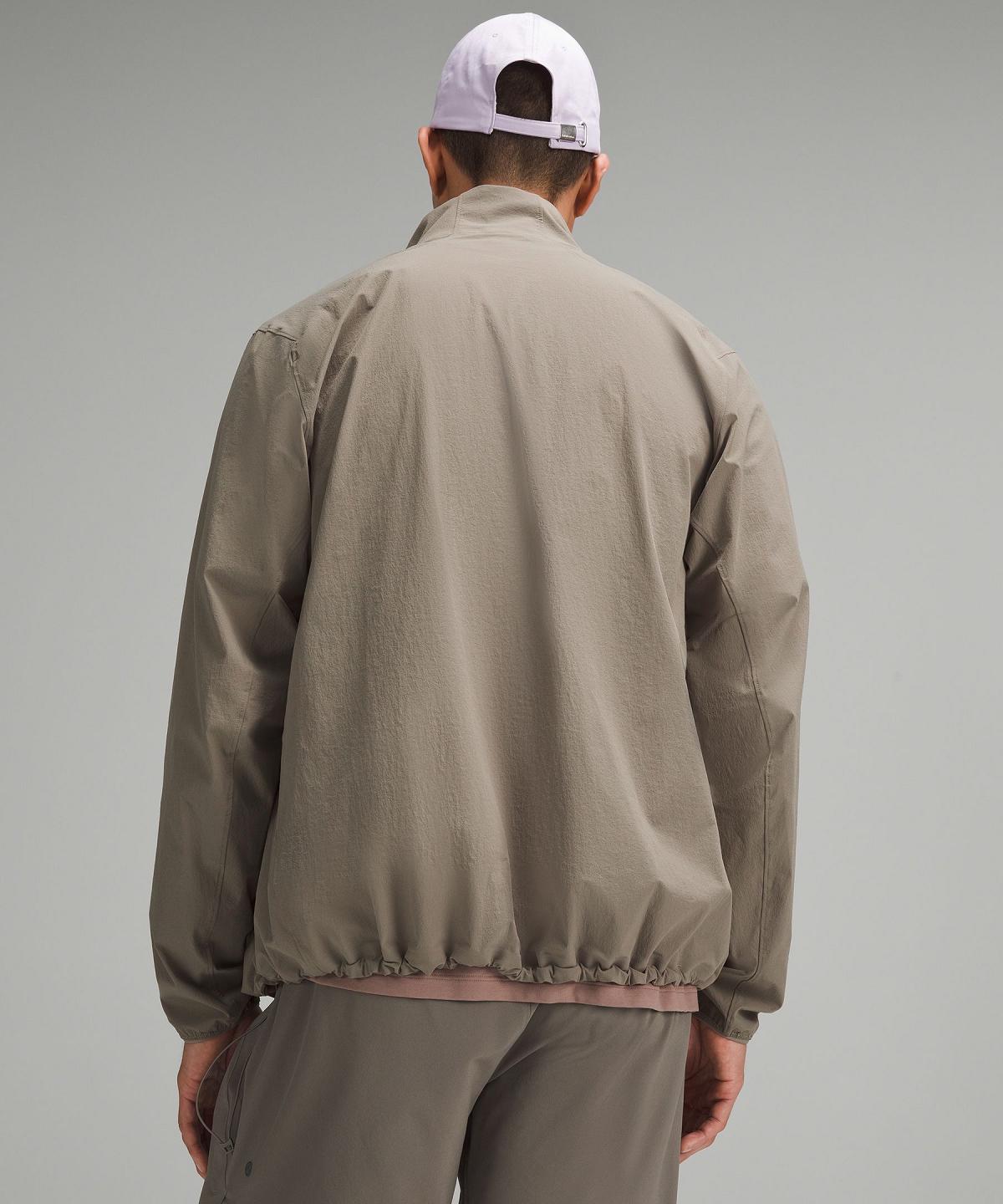 Cappotti E Giacche Uomo Lululemon Sojourn Windbreaker Khaki | IT_LuLu28516