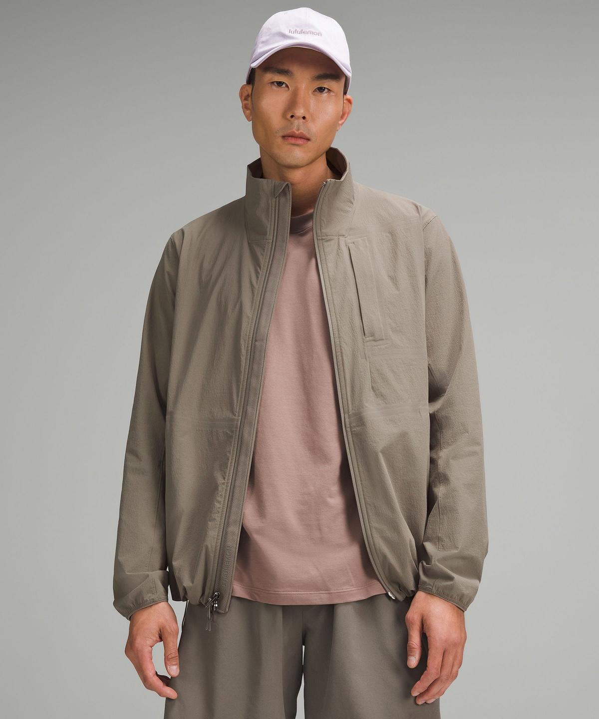 Cappotti E Giacche Uomo Lululemon Sojourn Windbreaker Khaki | IT_LuLu28516