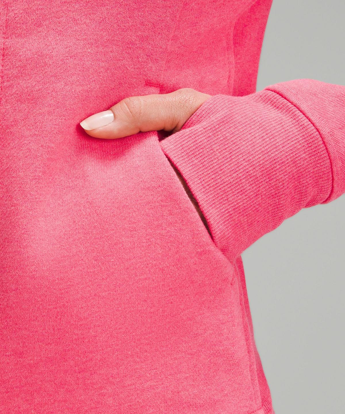 Felpe Con Cappuccio E Maglioni Donna Lululemon Scuba Full-Zip Rosa | IT_LuLu81541