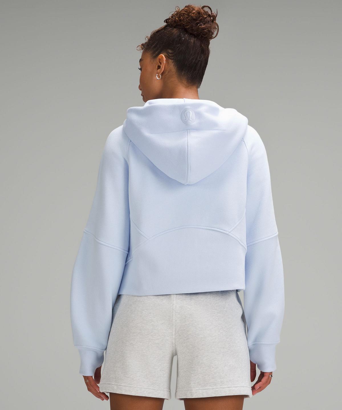 Felpe Con Cappuccio E Maglioni Donna Lululemon Scuba Oversized Full-Zip Blu | IT_LuLu25670