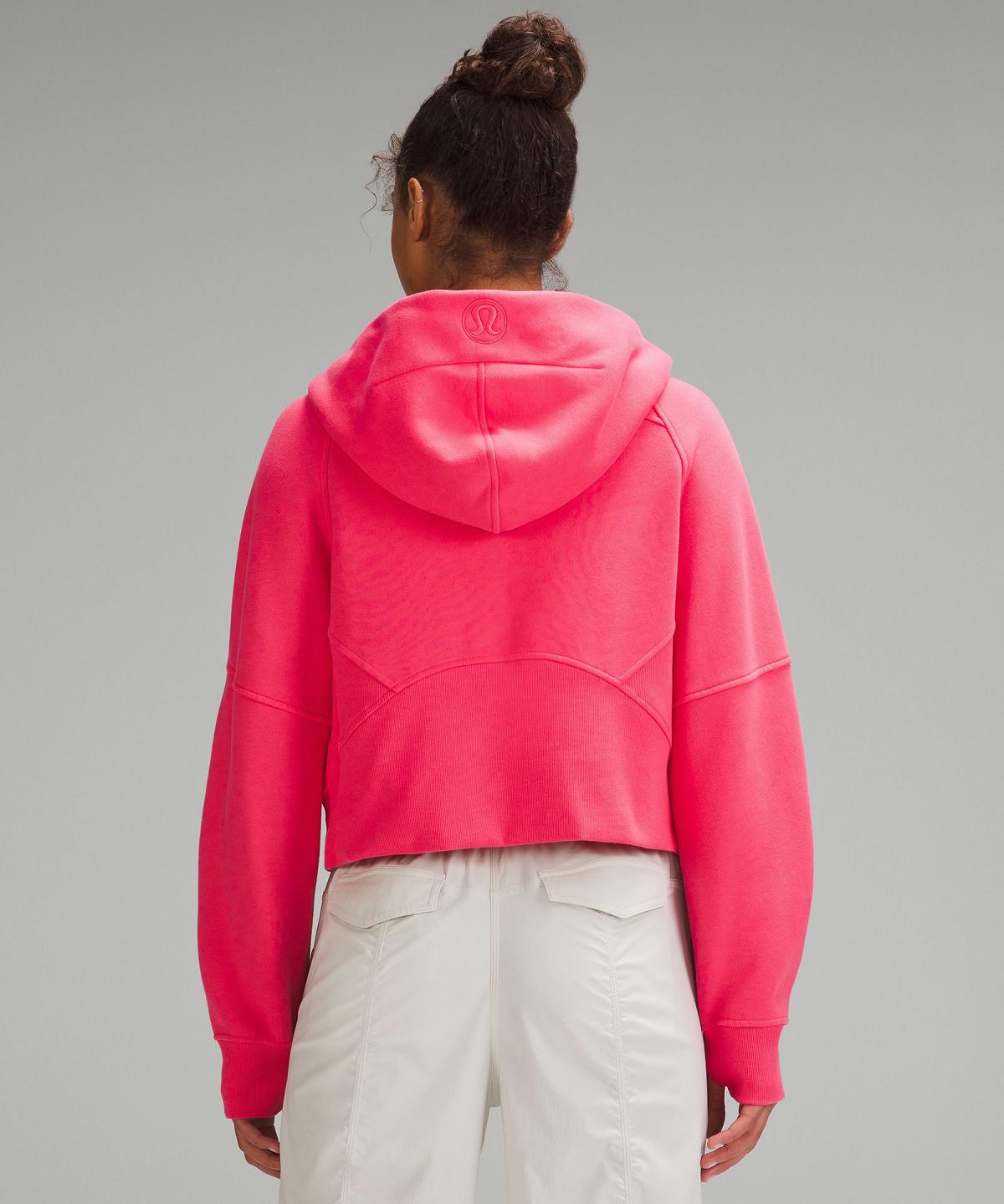 Felpe Con Cappuccio E Maglioni Donna Lululemon Scuba Oversized Half-Zip Rosa | IT_LuLu11947