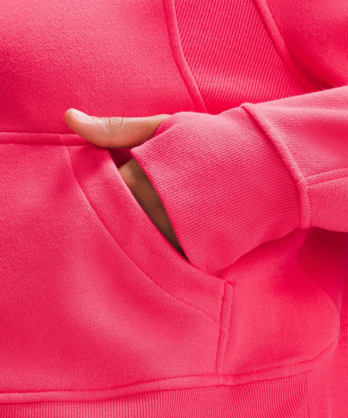 Felpe Con Cappuccio E Maglioni Donna Lululemon Scuba Oversized Half-Zip Rosa | IT_LuLu11947