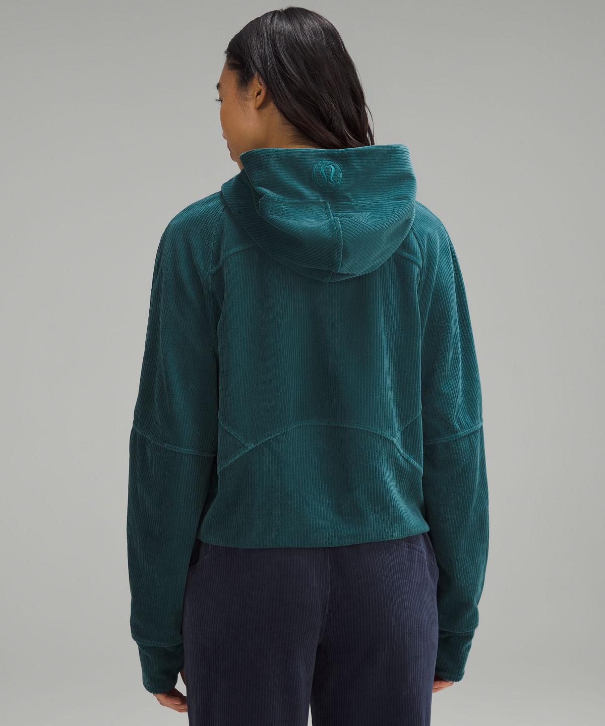 Felpe Con Cappuccio E Maglioni Donna Lululemon Scuba Oversized Verde Acqua | IT_LuLu75766