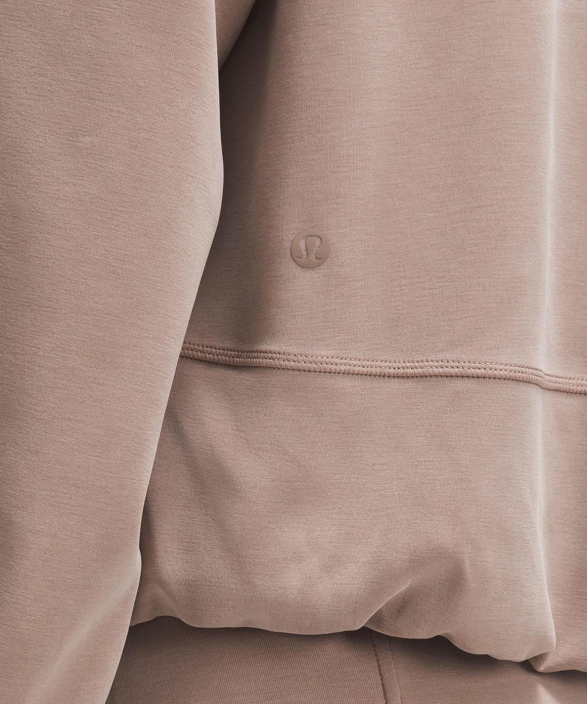 Felpe Con Cappuccio E Maglioni Donna Lululemon Softstreme Full-Zip Grigie | IT_LuLu51957