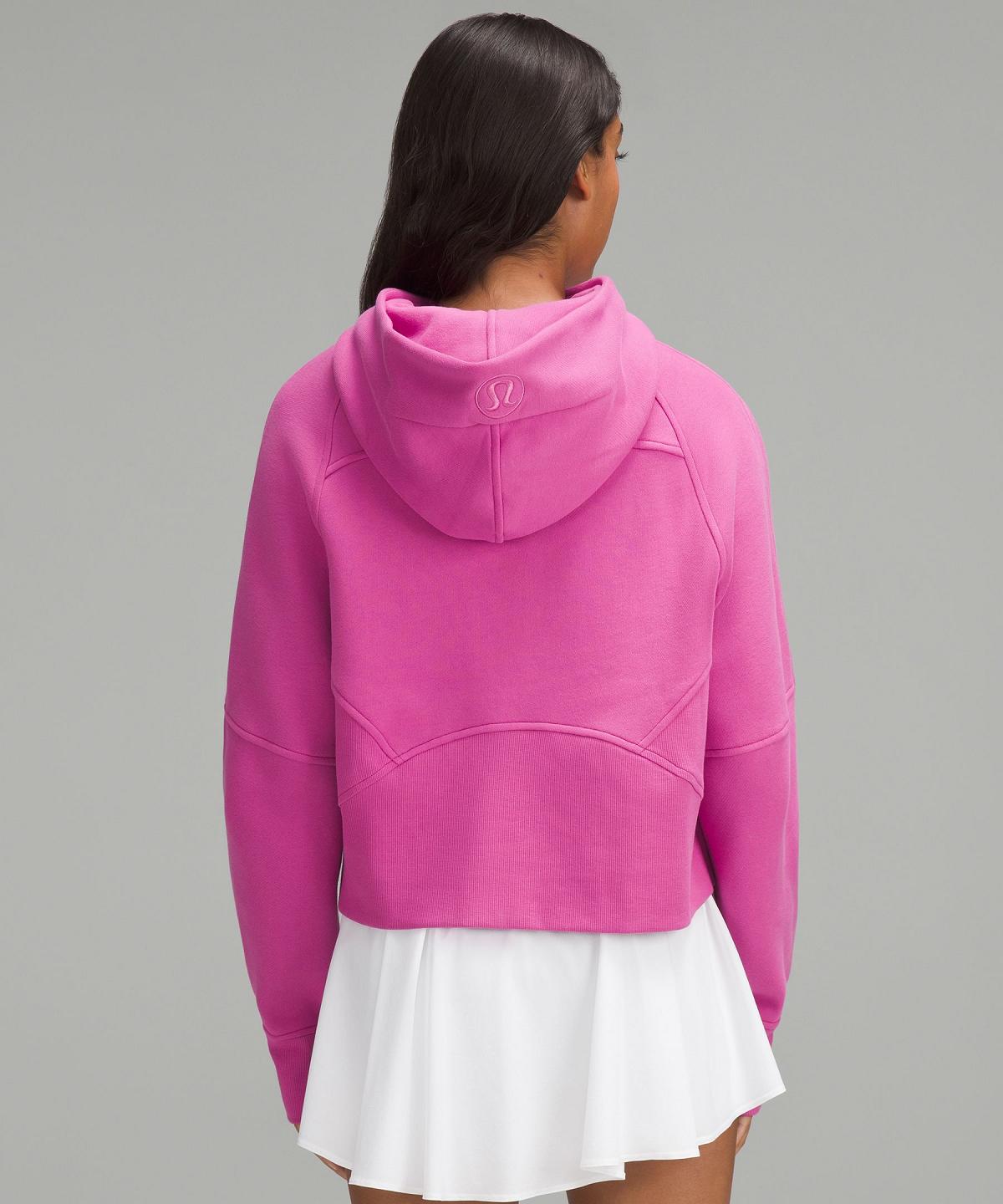 Felpe Con Cappuccio E Maglioni Donna Lululemon Scuba Oversized Half-Zip Rosa | IT_LuLu82640