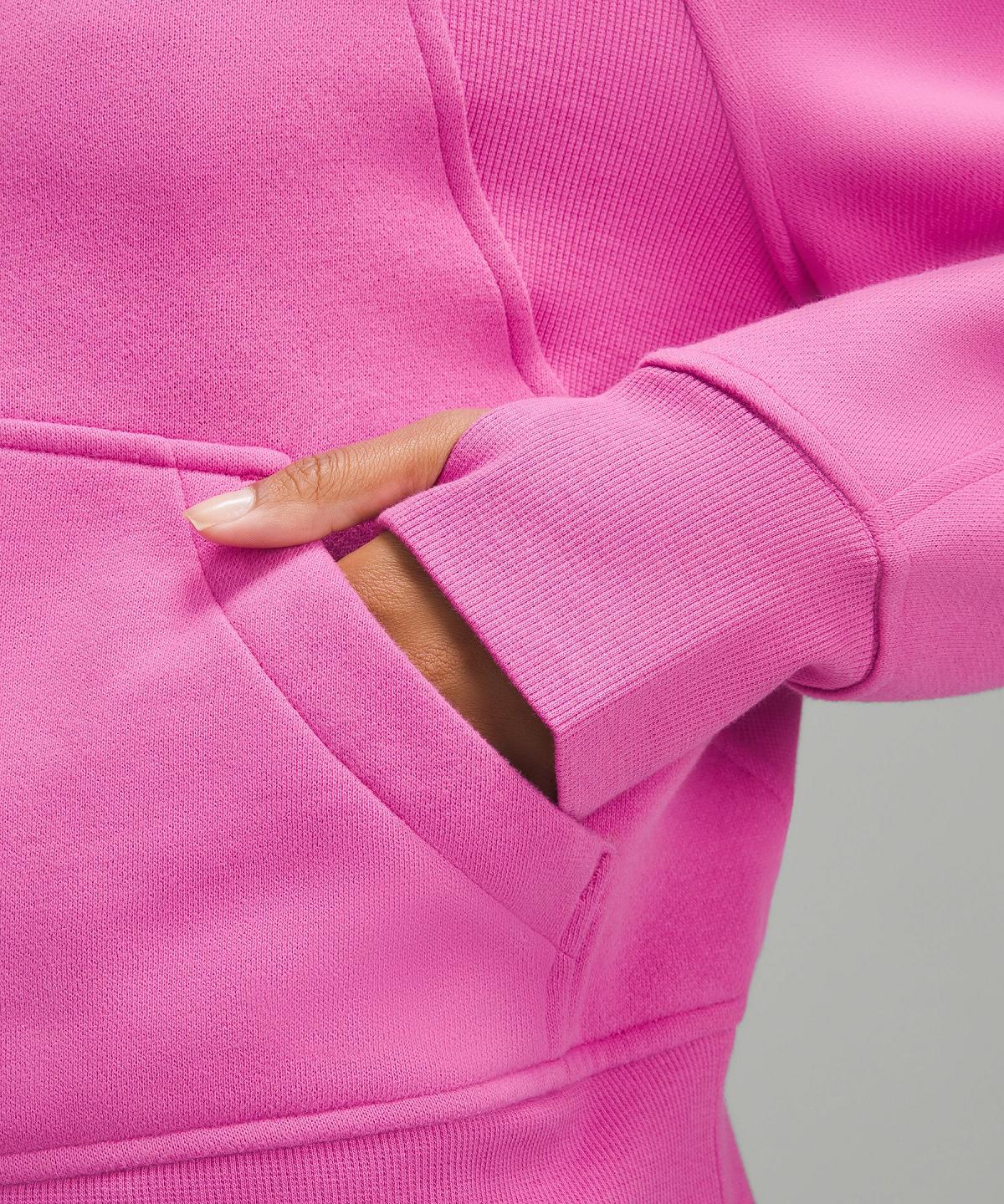 Felpe Con Cappuccio E Maglioni Donna Lululemon Scuba Oversized Half-Zip Rosa | IT_LuLu82640