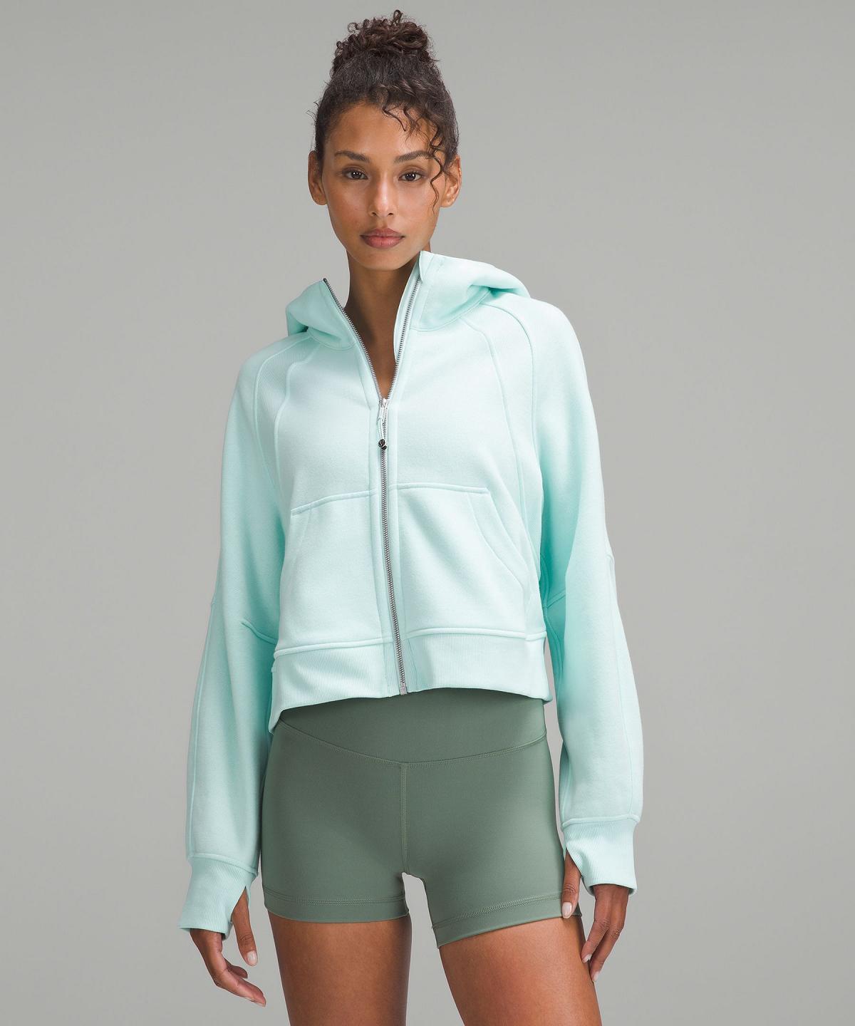 Felpe Con Cappuccio E Maglioni Donna Lululemon Scuba Oversized Full-Zip Menta | IT_LuLu76056