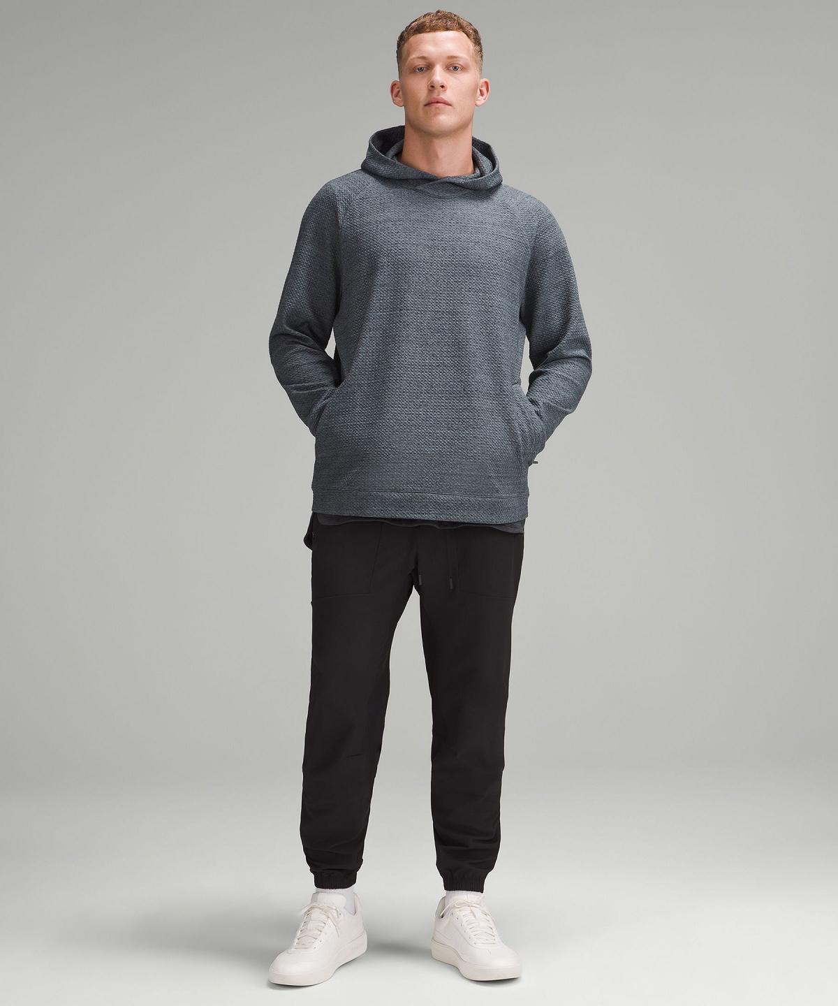 Felpe Con Cappuccio E Maglioni Uomo Lululemon Textured Double-Knit Cotton Grigie | IT_LuLu47711