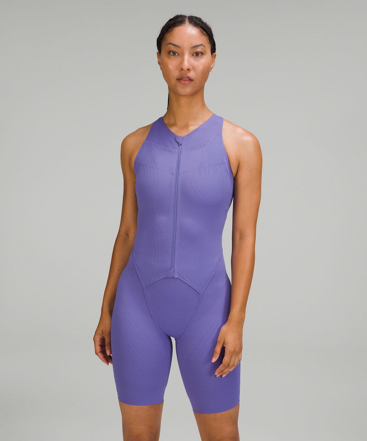 Jumpsuit Donna Lululemon SenseKnit Running One-Piece Indaco | IT_LuLu74314