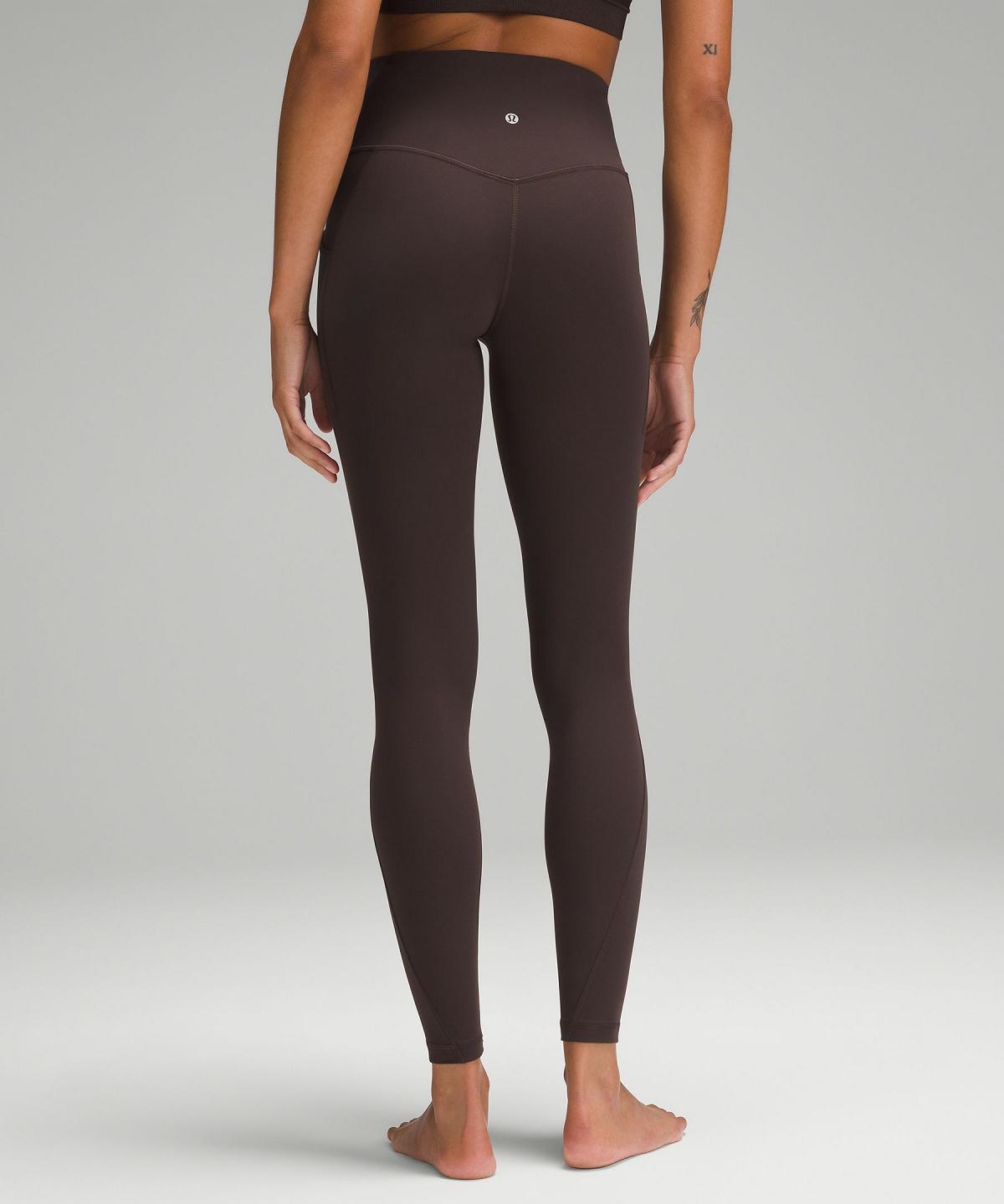 Leggings Donna Lululemon Align™ High-Rise Pant with Pockets 28" Marroni | IT_LuLu94217