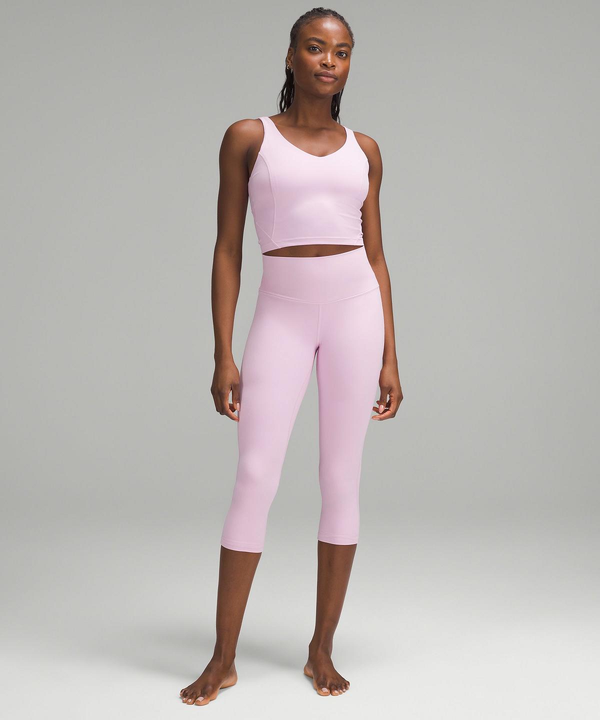 Leggings Donna Lululemon Align™ High-Rise Crop 21" Rosa | IT_LuLu92340