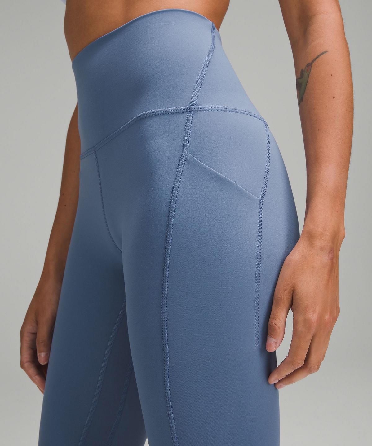 Leggings Donna Lululemon Align™ High-Rise Crop with Pockets 23" Blu | IT_LuLu82809