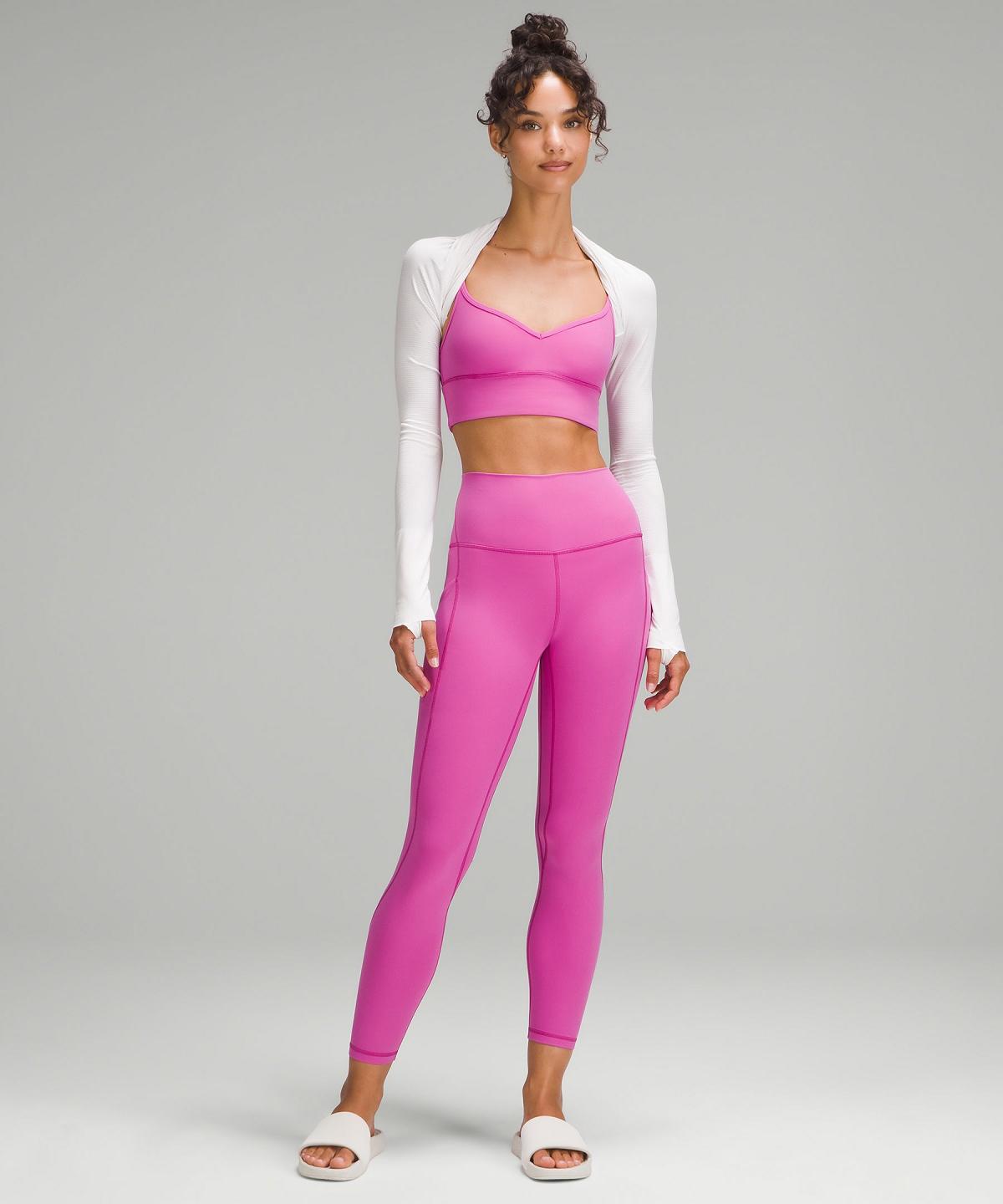 Leggings Donna Lululemon Align™ High-Rise Pant with Pockets 25" Rosa | IT_LuLu15574