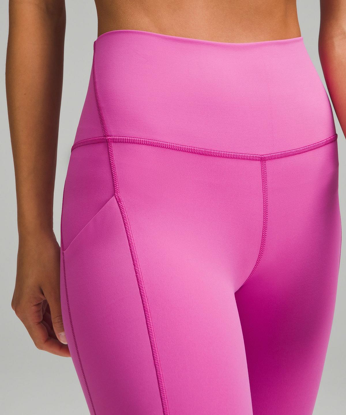 Leggings Donna Lululemon Align™ High-Rise Pant with Pockets 25" Rosa | IT_LuLu15574