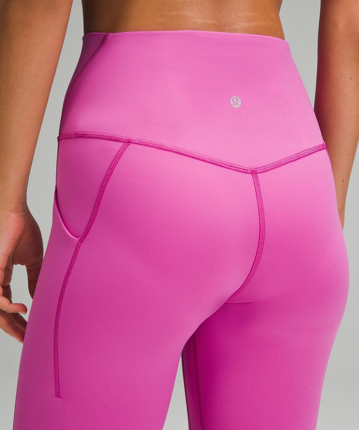 Leggings Donna Lululemon Align™ High-Rise Pant with Pockets 25" Rosa | IT_LuLu15574