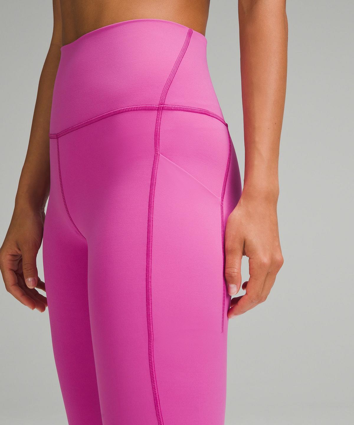 Leggings Donna Lululemon Align™ High-Rise Pant with Pockets 25" Rosa | IT_LuLu15574