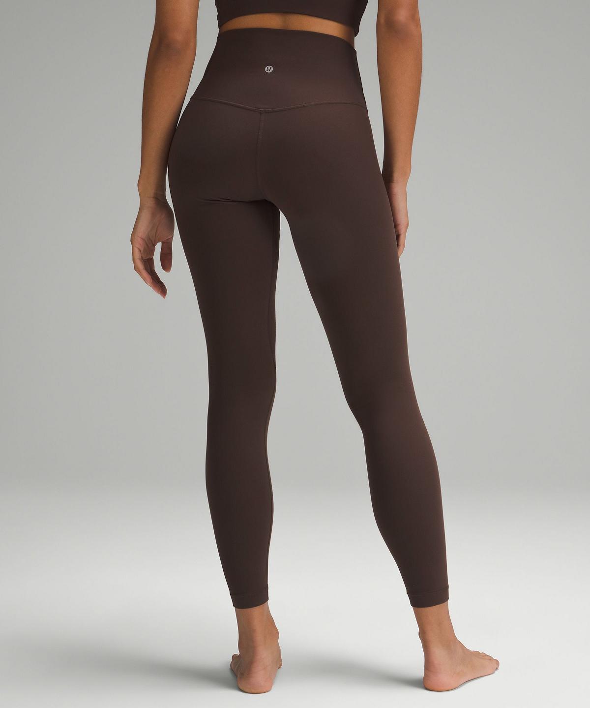 Leggings Donna Lululemon Align™ High-Rise Pant 28" Marroni | IT_LuLu11793