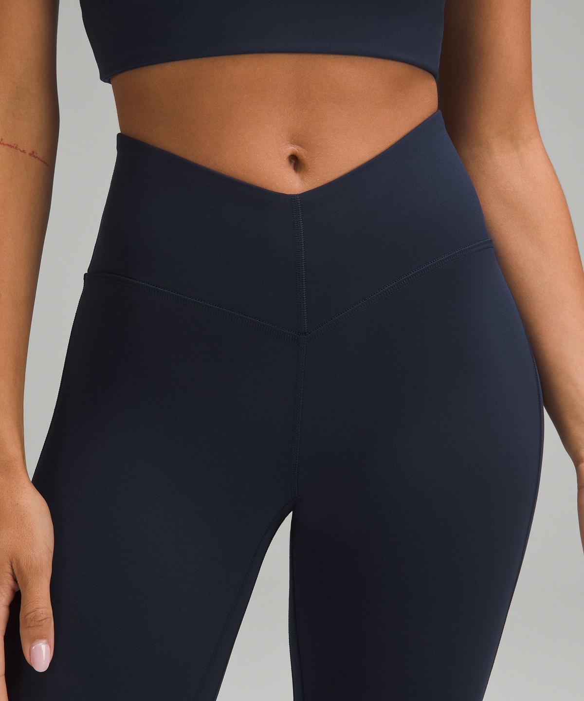 Leggings Donna Lululemon Align™ V-Waist Mini-Flare Pant Blu Marino | IT_LuLu13463