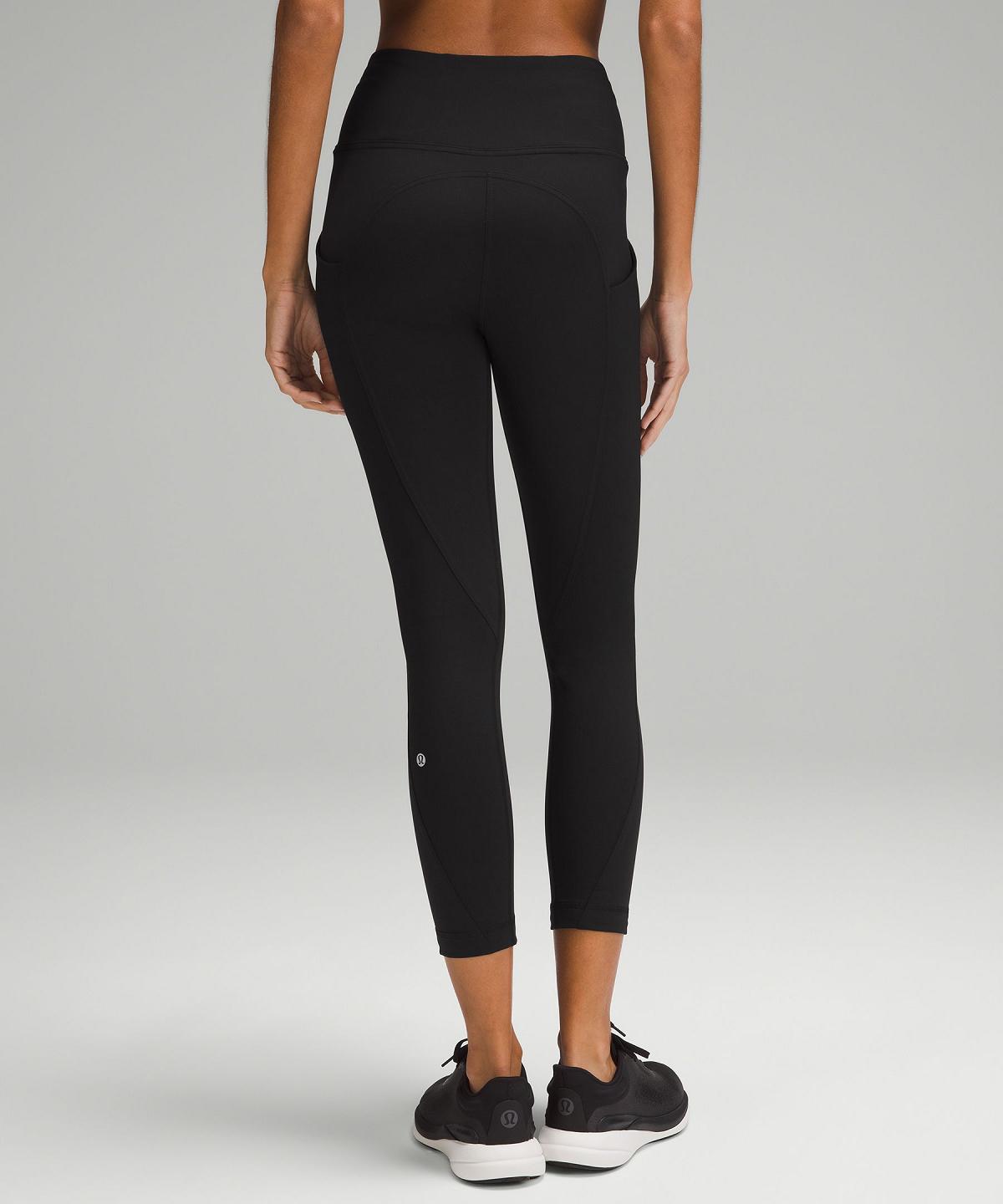 Leggings Donna Lululemon All the Right Places High-Rise Drawcord Waist Crop 23” Nere | IT_LuLu90878